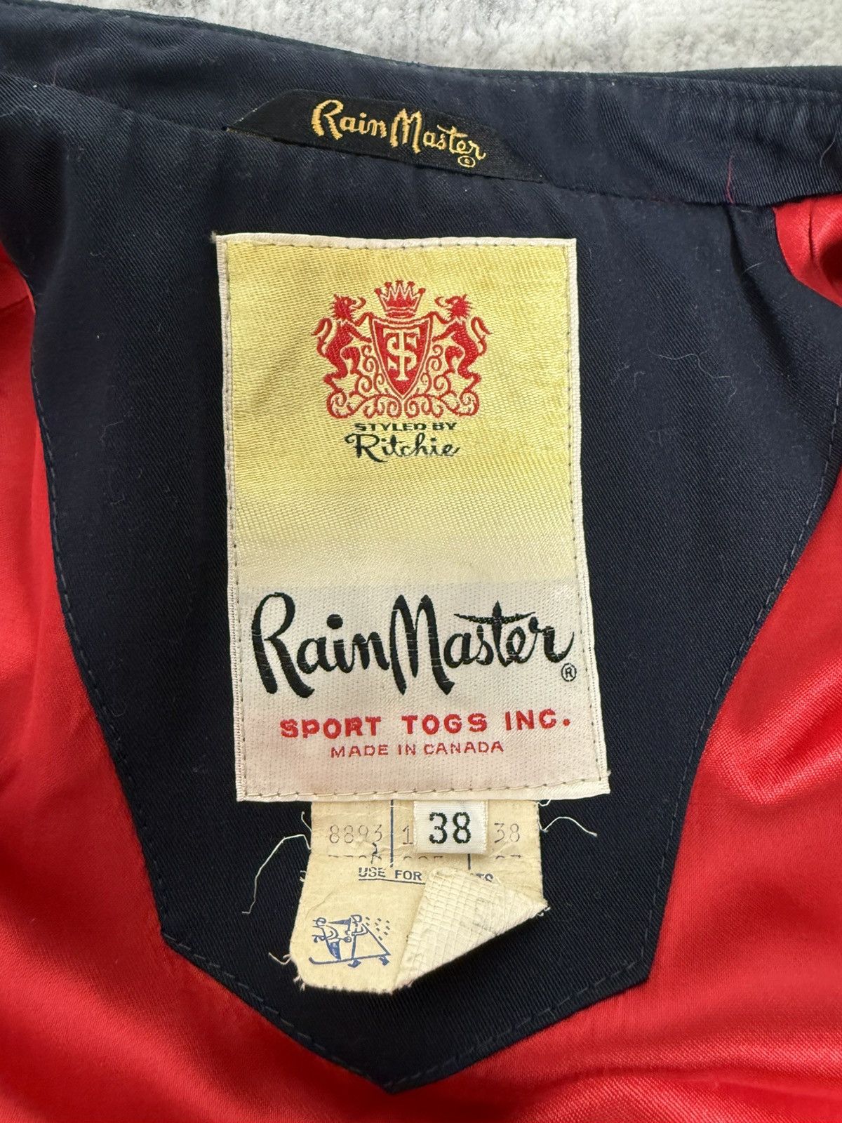 Vintage Vintage RainMaster Sport Rain Jacket Size XS / US 0-2 / IT 36-38 - 6 Thumbnail
