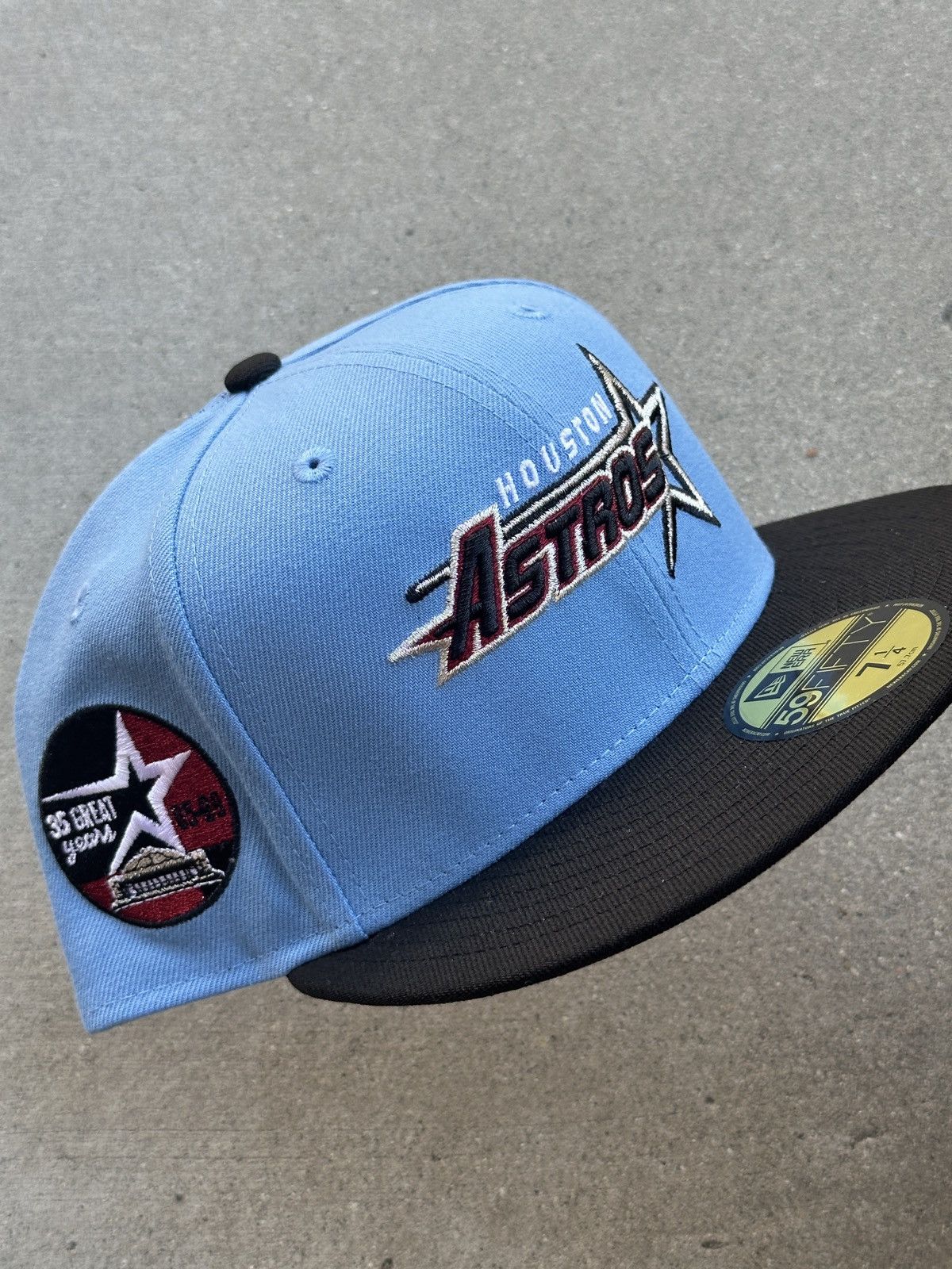 MLB × New Era Houston Astros Travis Scott Cactus Jack Jordan Fitted 7 1/4 Size ONE SIZE - 1 Thumbnail