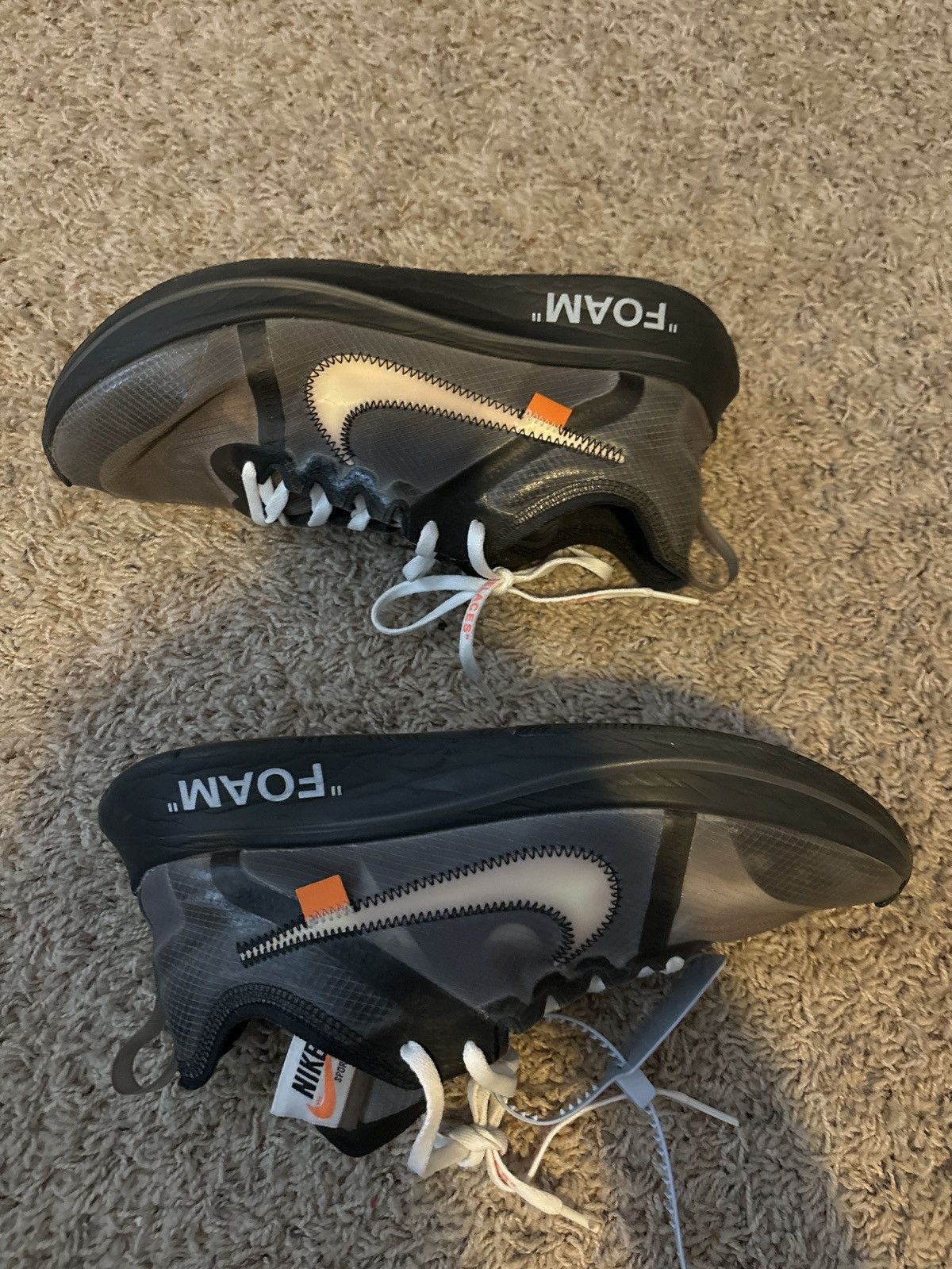 Nike × Off-White The 10 off white zoom fly Size US 10 / EU 43 - 2 Thumbnail
