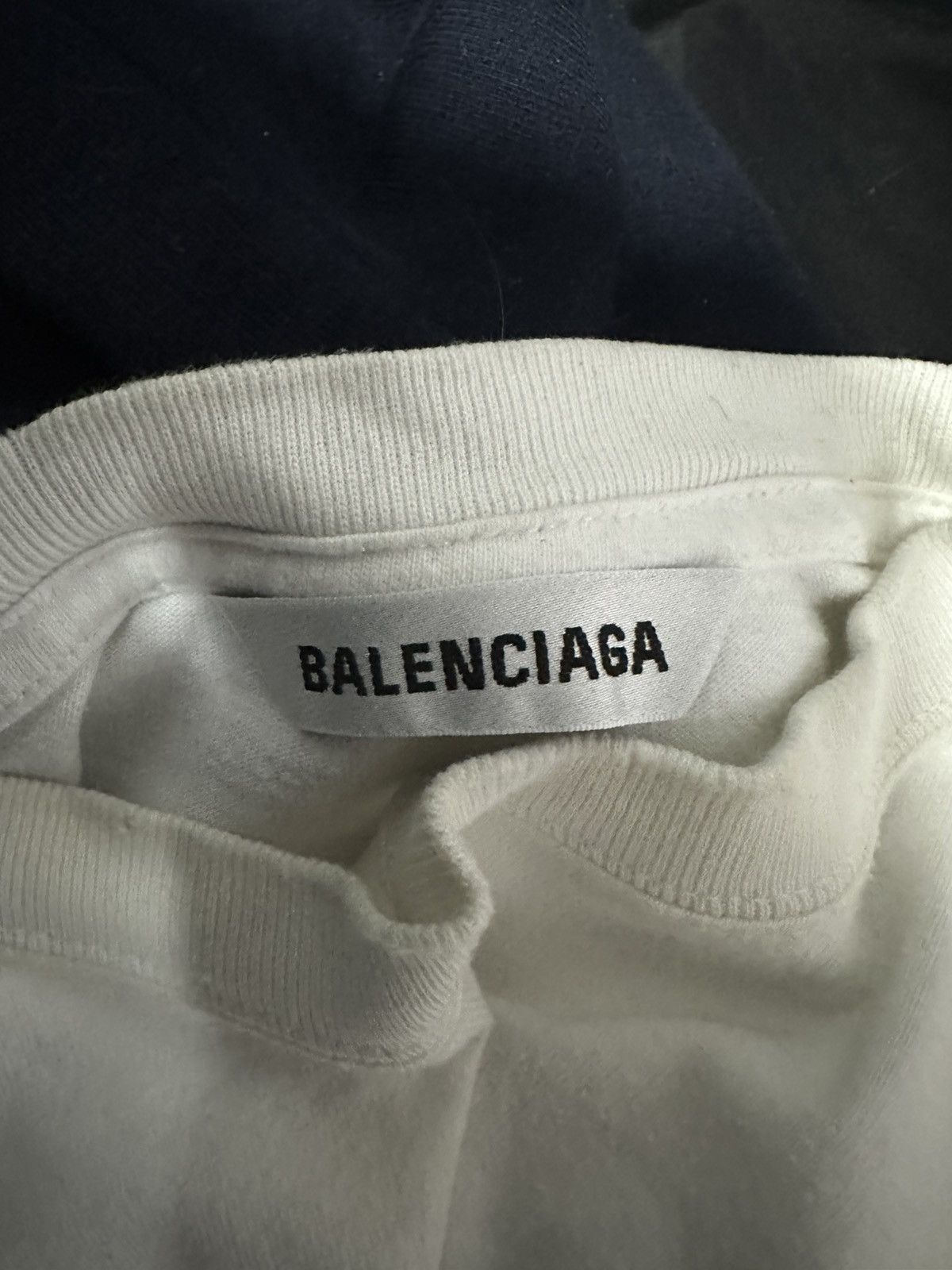 Balenciaga Balenciaga distressed athletes longsleeve Size US M / EU 48-50 / 2 - 2 Thumbnail