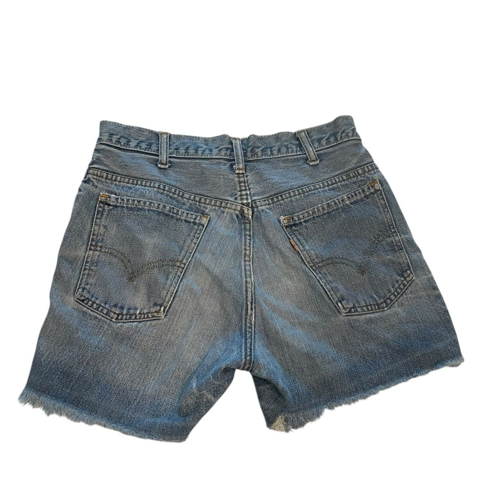 Levi's Vintage Levi’s big E Casual Blue Denim Shorts Size: 30 Size 30" / US 8 / IT 44 - 4 Thumbnail