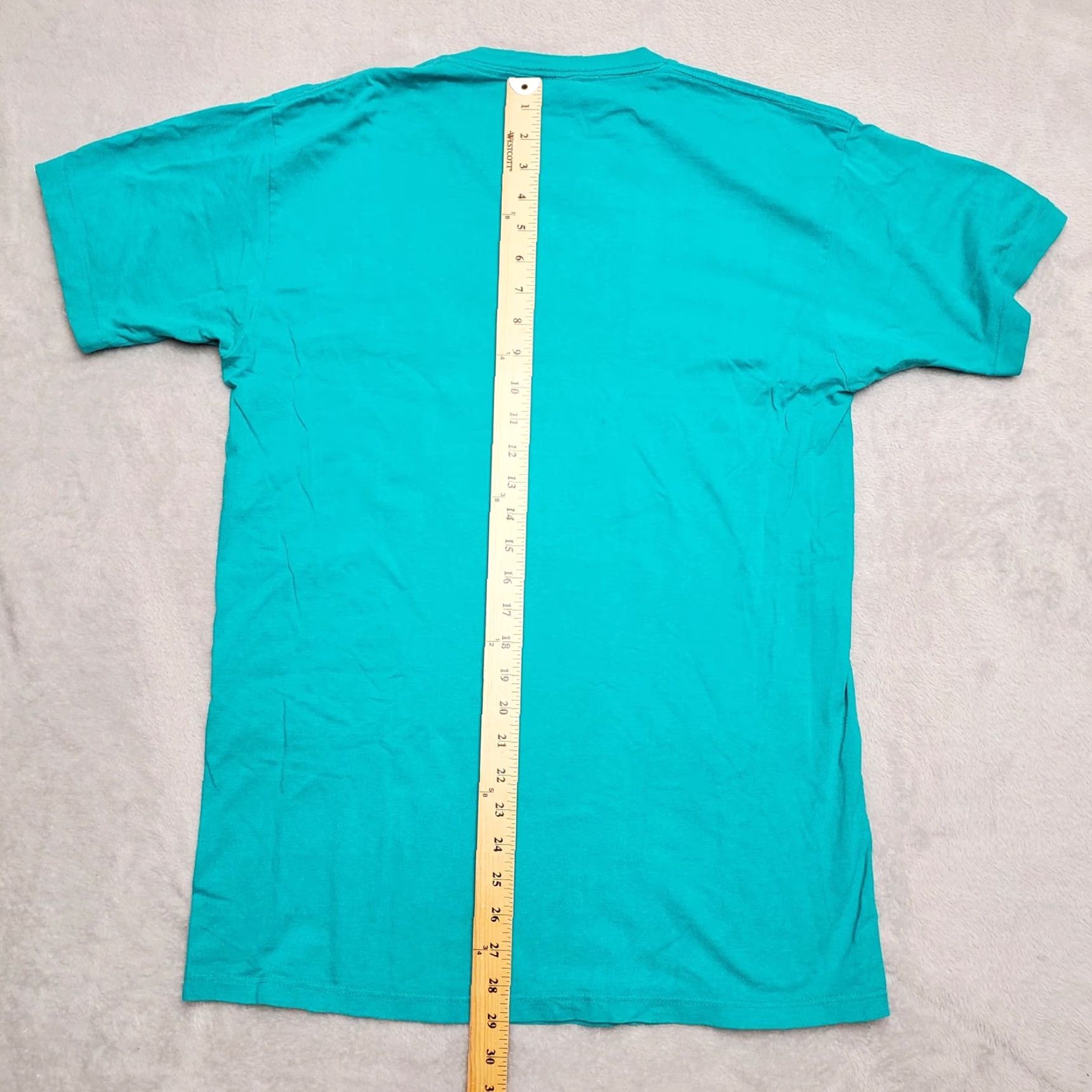 Vintage VINTAGE TownCraft Shirt Green Mens L Crewneck Pocket TEE 100% Cotton Short Sleeve Jersey Cotton Crew Neck Size US L / EU 52-54 / 3 - 5 Thumbnail