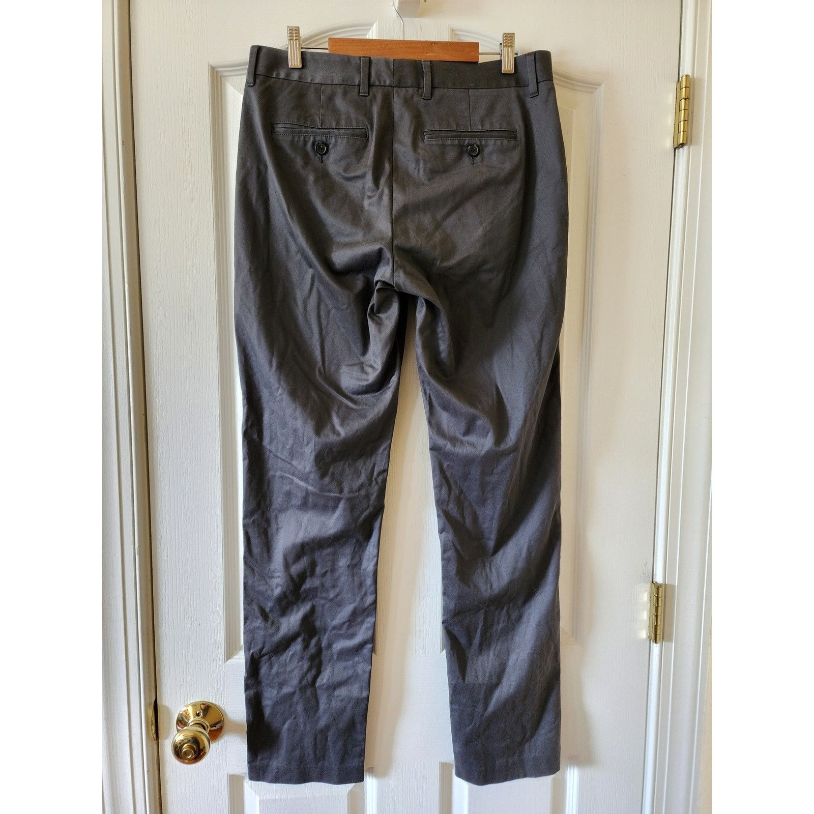 Bonobos Bonobos Friday Pant Athletic Fit Chino 30x32 Dark Grey Slate Size US 30 / EU 46 - 2 Thumbnail