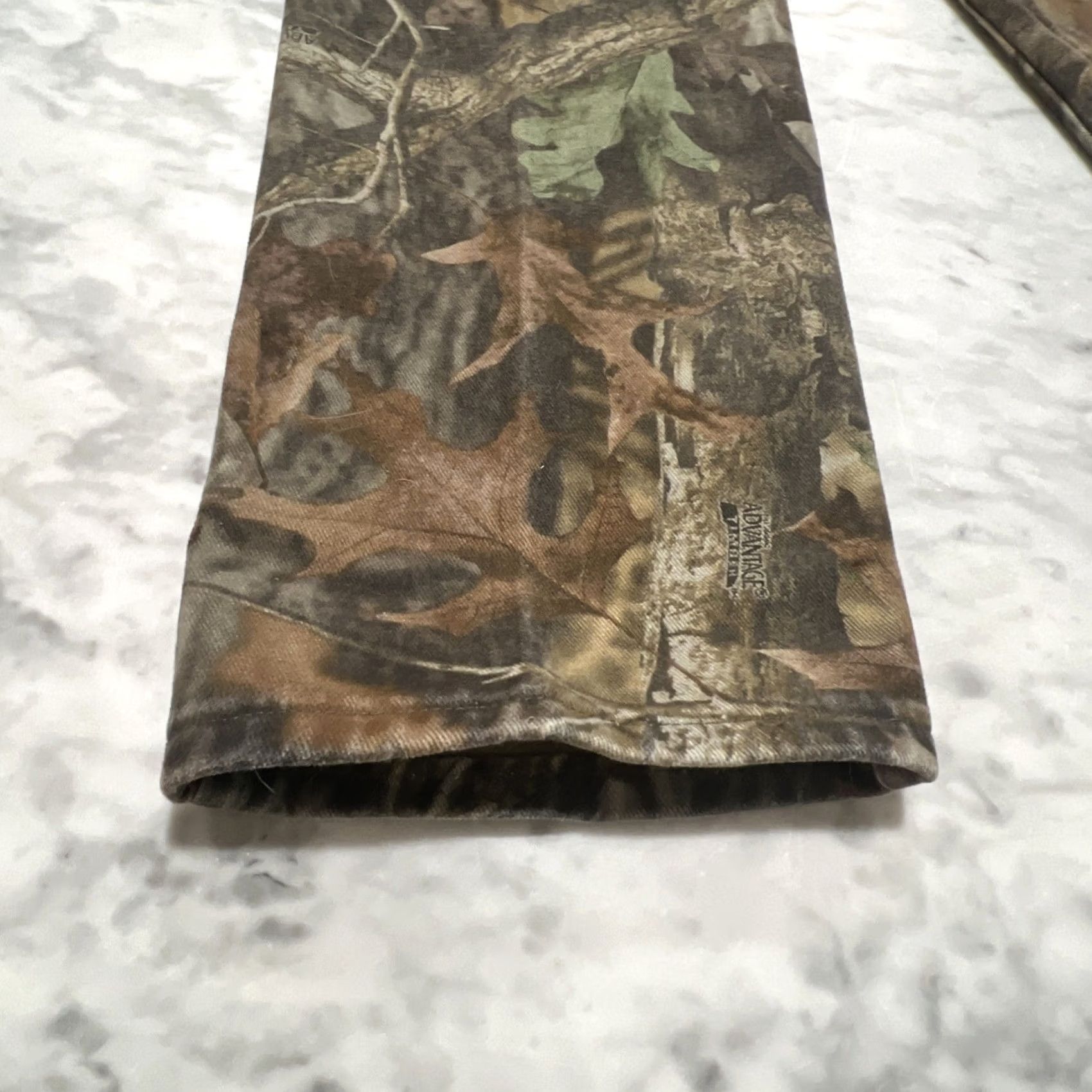 Wrangler Wrangler ProGear Jeans Mens 34x32 Beige Realtree Camo Straight Leg Hunting Pants Size US 34 / EU 50 - 5 Thumbnail