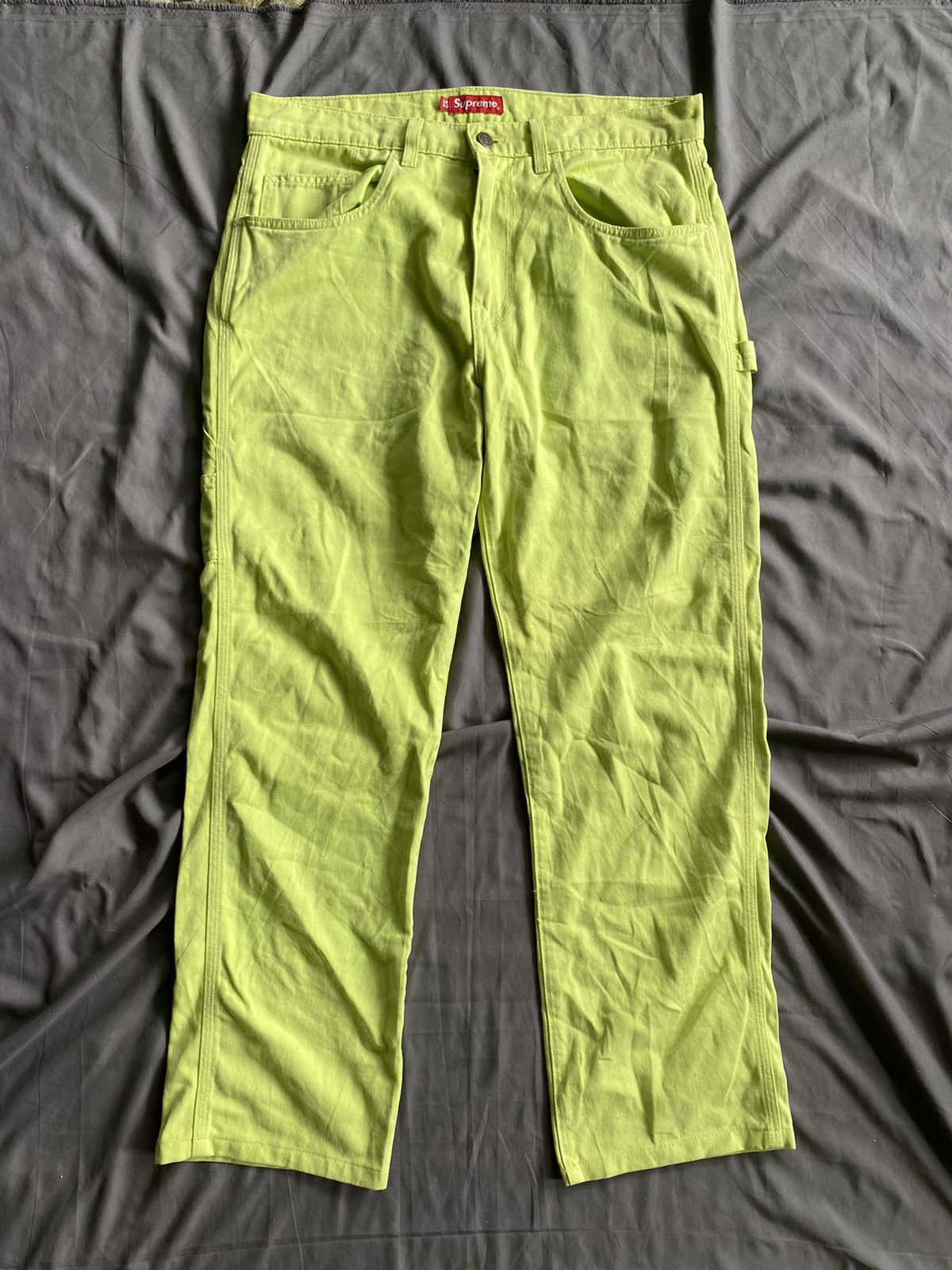 Supreme gonz deals corduroy chino pant green