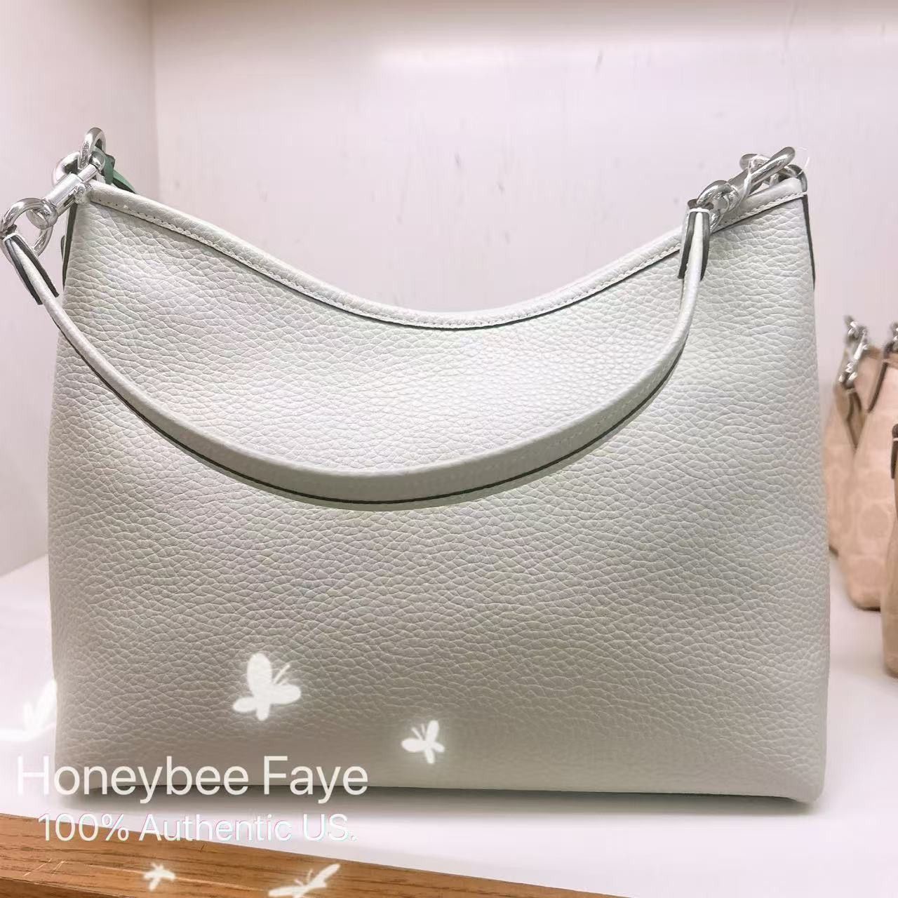 Coach Laurel Shoulder Bag With Seahorse Charm CBH82 Size ONE SIZE - 2 Thumbnail
