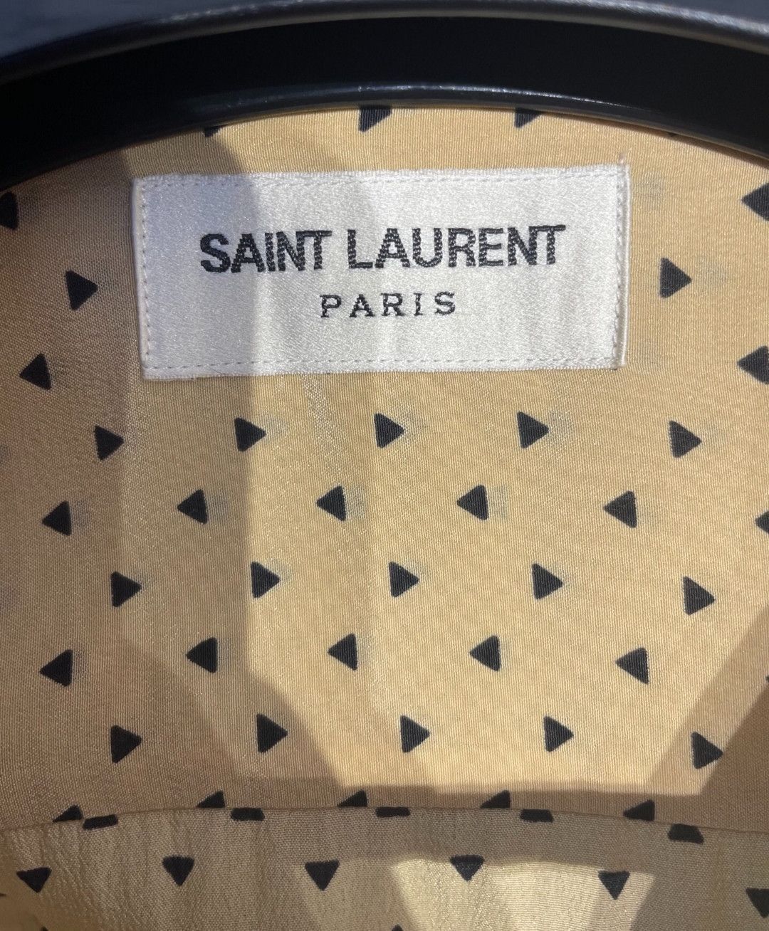 Saint Laurent Paris Saint Laurent Triangle print shirt-2505 Size US M / EU 48-50 / 2 - 3 Thumbnail