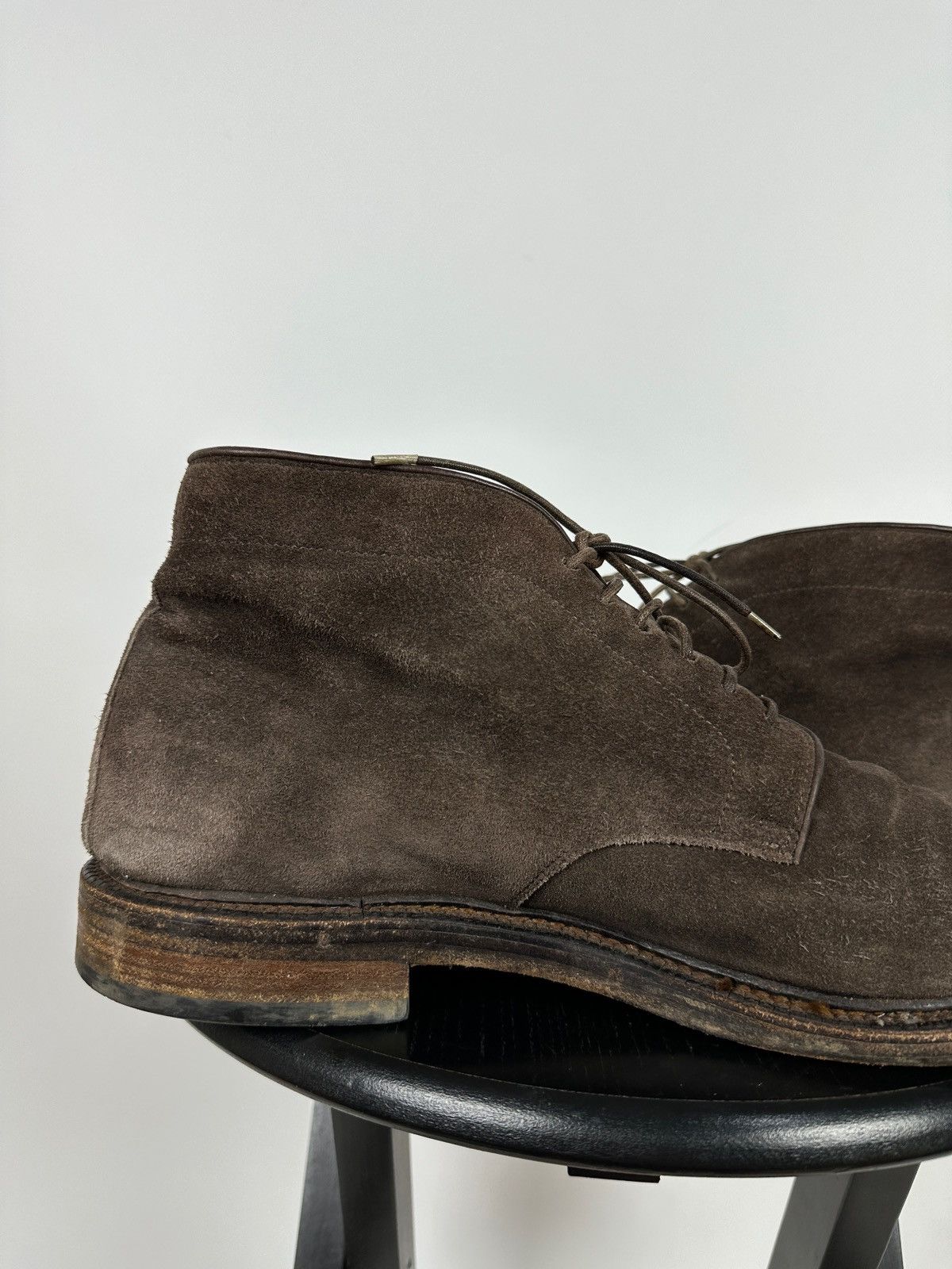 Officine Creative Officine Creative Desert Brown Suede Boots Size US 13 / EU 46 - 17 Thumbnail