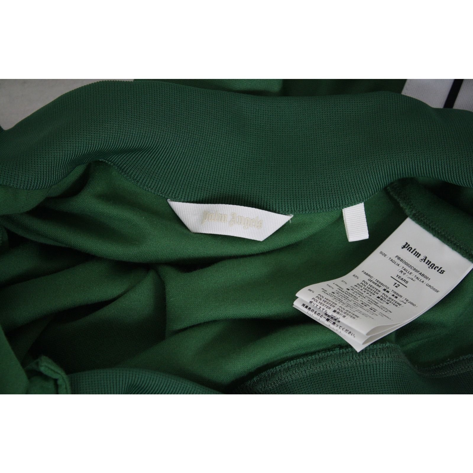 Palm Angels Palm Angels Spell Out Green Track Jacket Youth 12 Years Size XL / US 12-14 / IT 48-50 - 5 Thumbnail