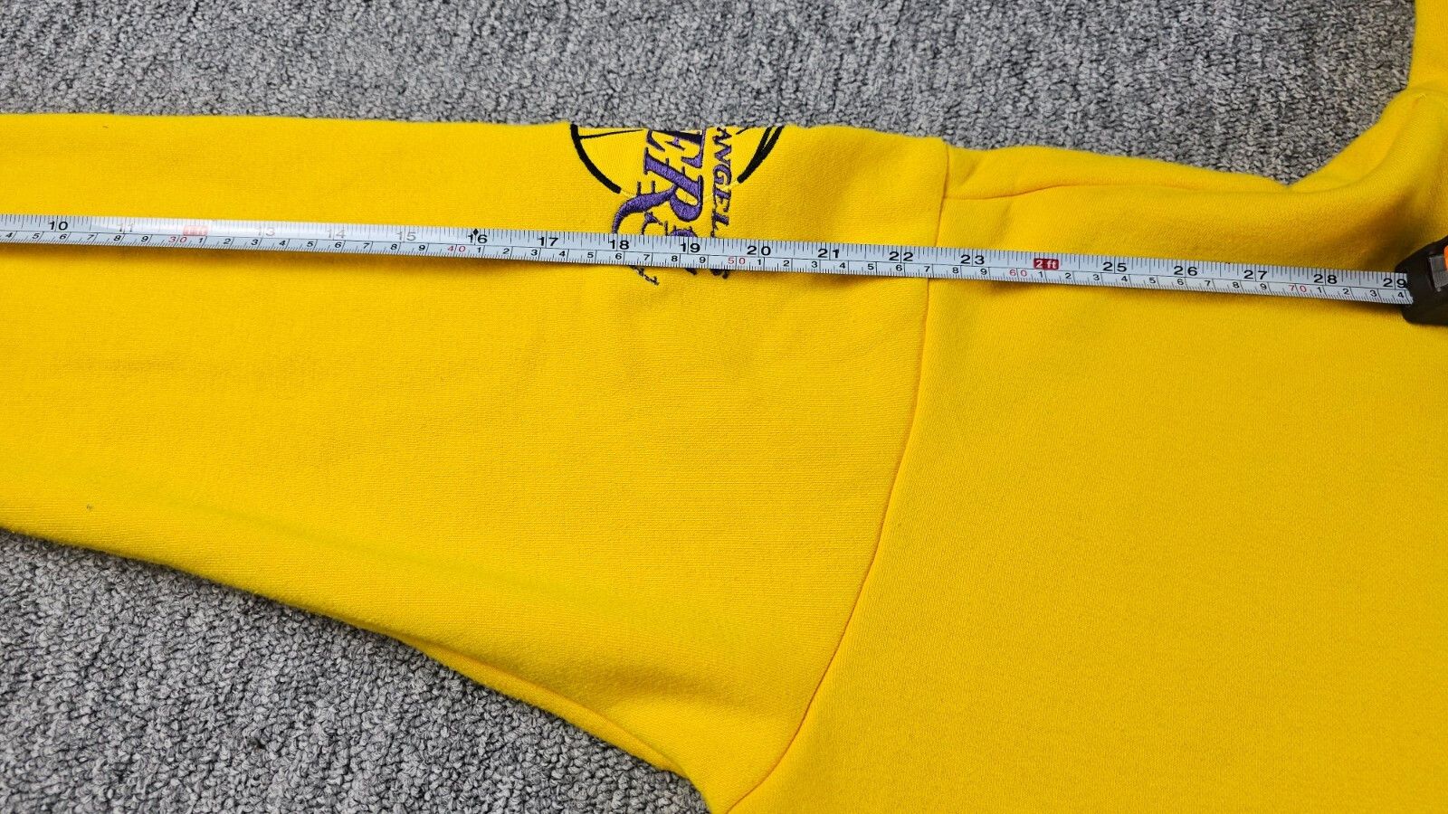NBA NBA Lakers Hoodie by Josh Denzel Oversized Yellow M Size US M / EU 48-50 / 2 - 13 Thumbnail