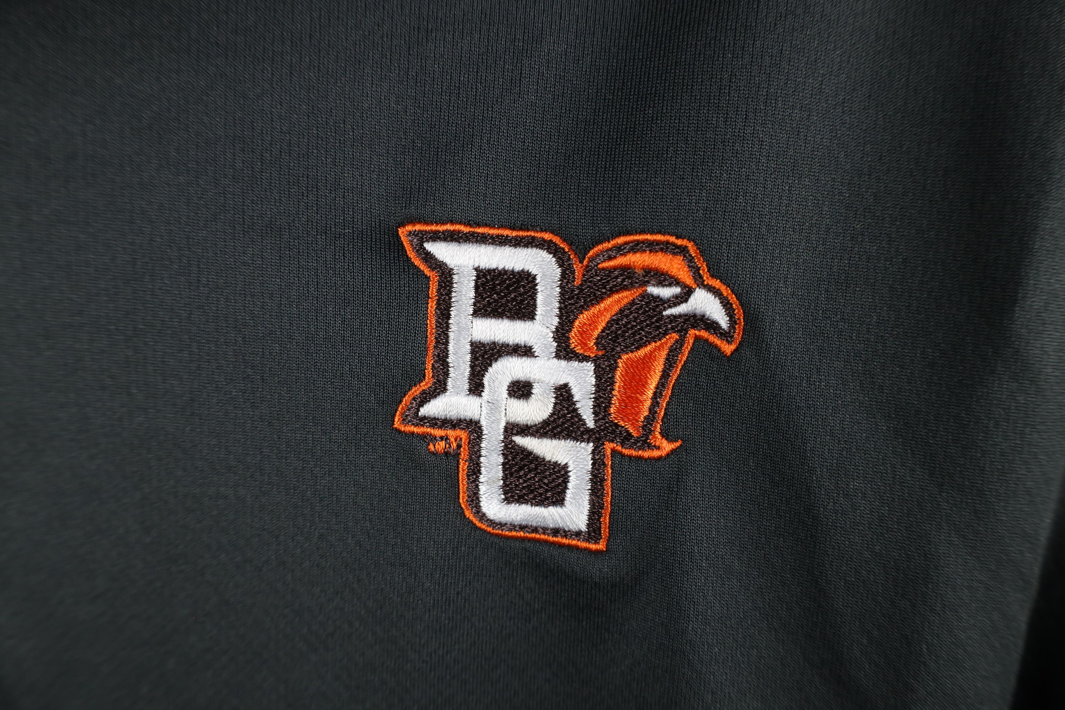 Nike × Vintage Nike Bowling Green State University Football Polo Gray Size US M / EU 48-50 / 2 - 4 Thumbnail