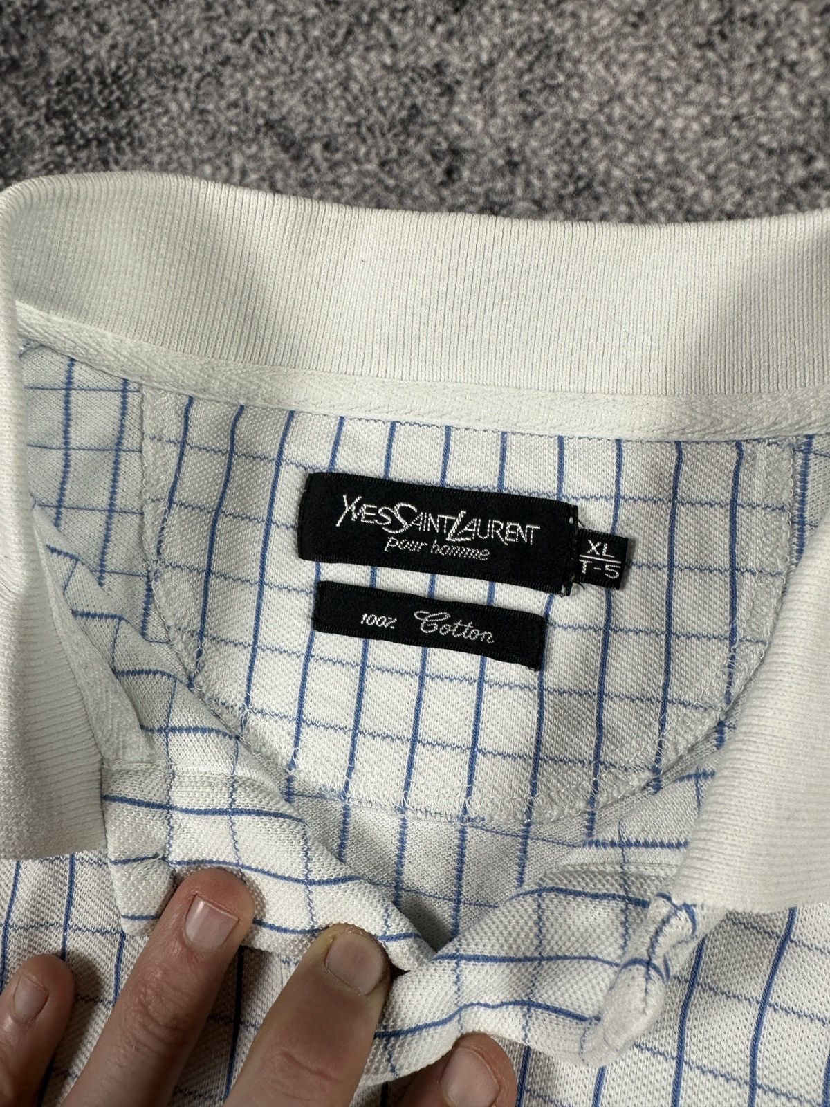 Yves Saint Laurent Vintage Yves Saint Laurent YSL T-shirt Streetwear Black Tag Size US XL / EU 56 / 4 - 3 Thumbnail