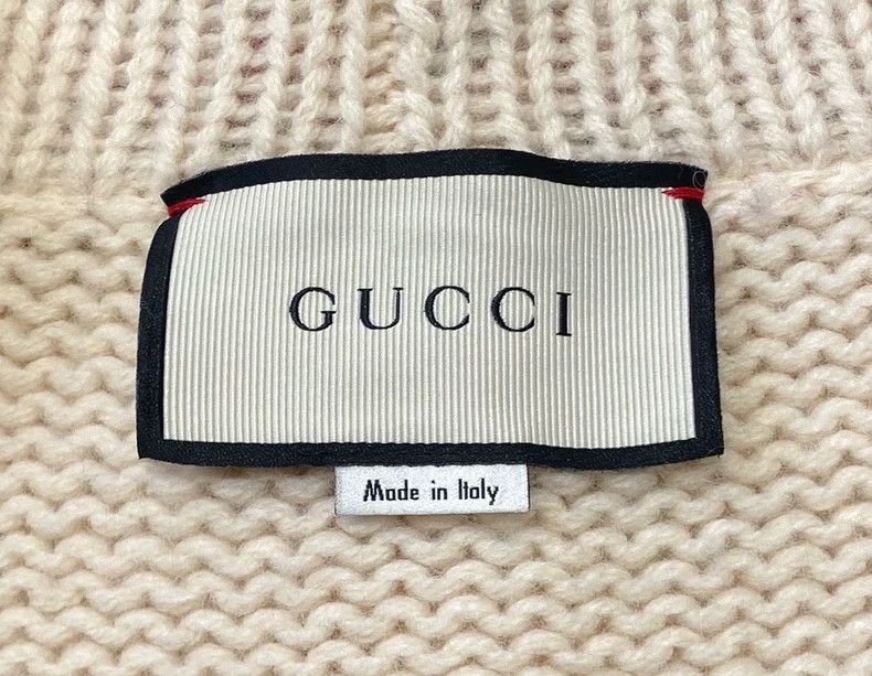 Gucci Gucci Beige knitted cardigan jacket 2502-Nextarrow Size US XS / EU 42 / 0 - 4 Thumbnail