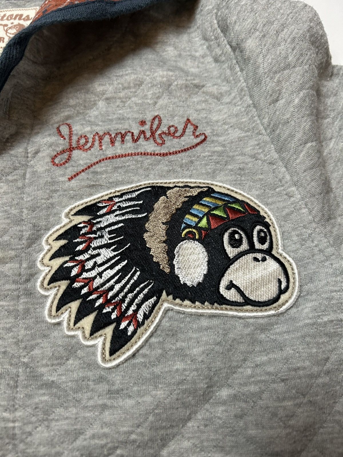Japanese Brand GLUTTONS JENNIFER HOODIE SWEATER Size ONE SIZE - 3 Thumbnail