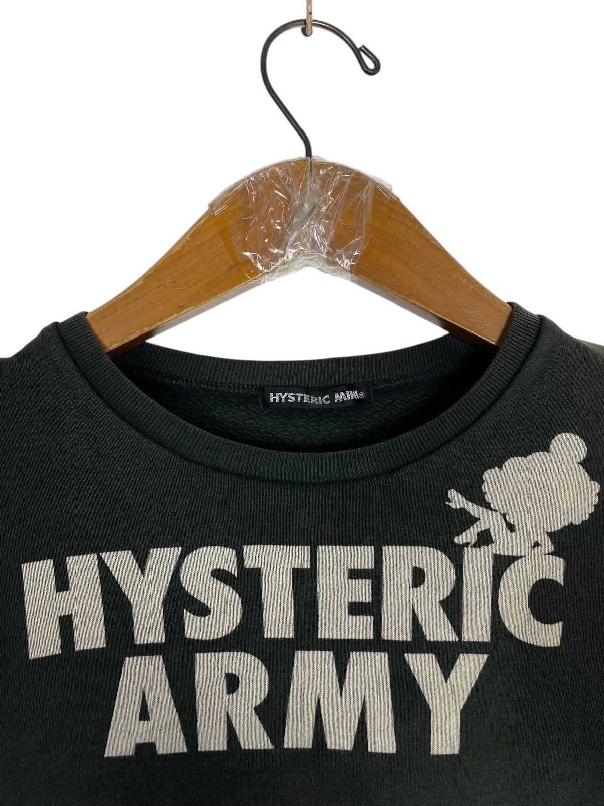 Hysteric Glamour Hysteric Glamour Mini Army Hope Big Logo Sweatshirt (Kids) Size XXS / US 00 / IT 34 - 6 Thumbnail