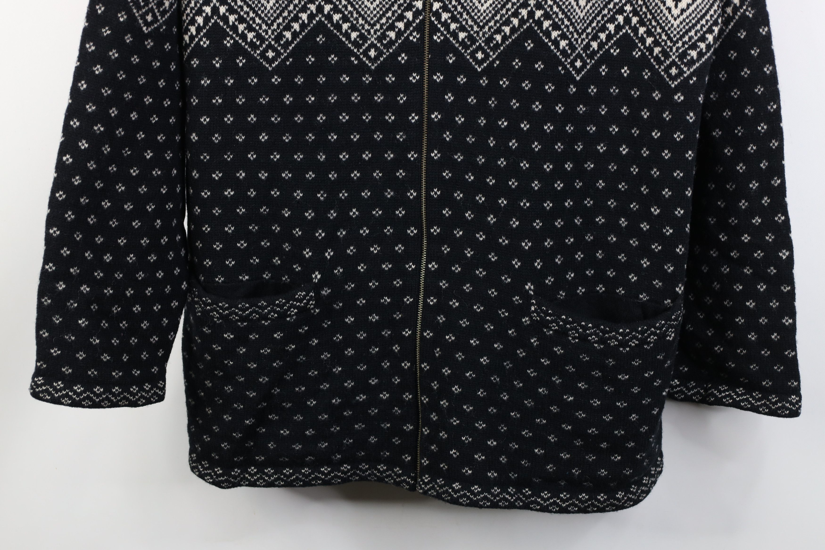 Ralph Lauren Vintage 90s Ralph Lauren Fair Isle Full Zip Cardigan Sweater Size XXL / US 16-18 / IT 52-54 - 3 Thumbnail