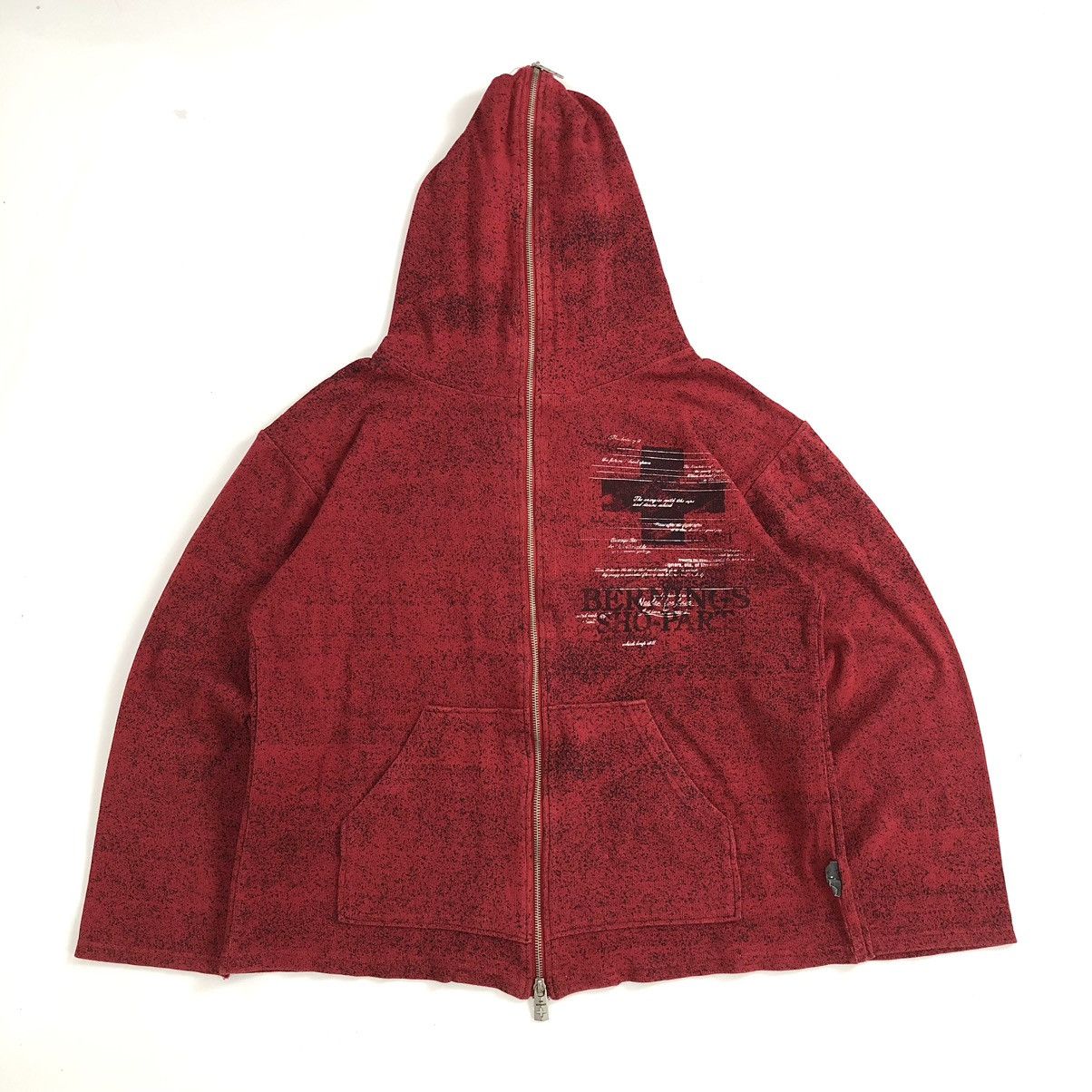 If Six Was Nine × Le Grande Bleu (L.G.B.) Bernings Sho Skulls Poem Ifsixwasnine Lgb Style Zip Hoodie Size US L / EU 52-54 / 3 - 16 Thumbnail