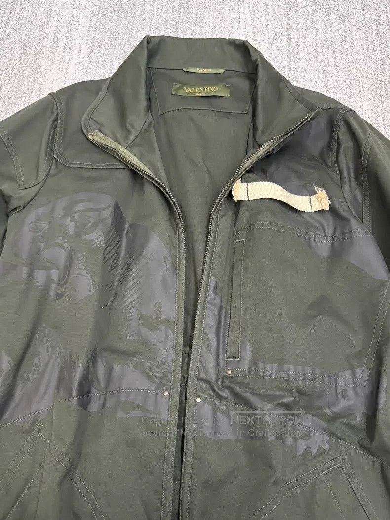 Valentino Valentino Coat, coat, camouflage army green Size US L / EU 52-54 / 3 - 3 Thumbnail