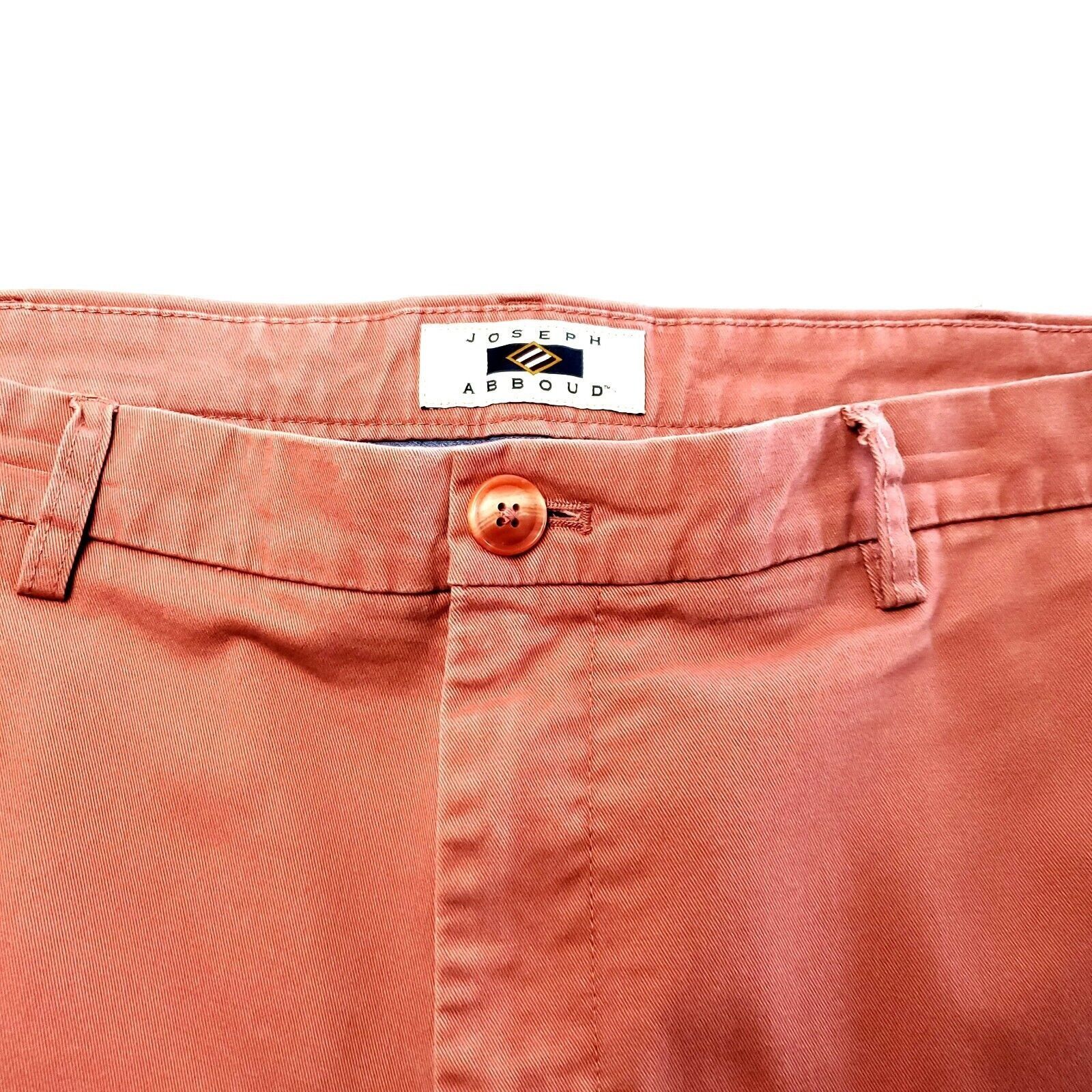 Joseph Abboud Joseph Abboud Cotton Spandex Chino Pants Jeans 39/33 Salmon Size US 39 - 2 Thumbnail