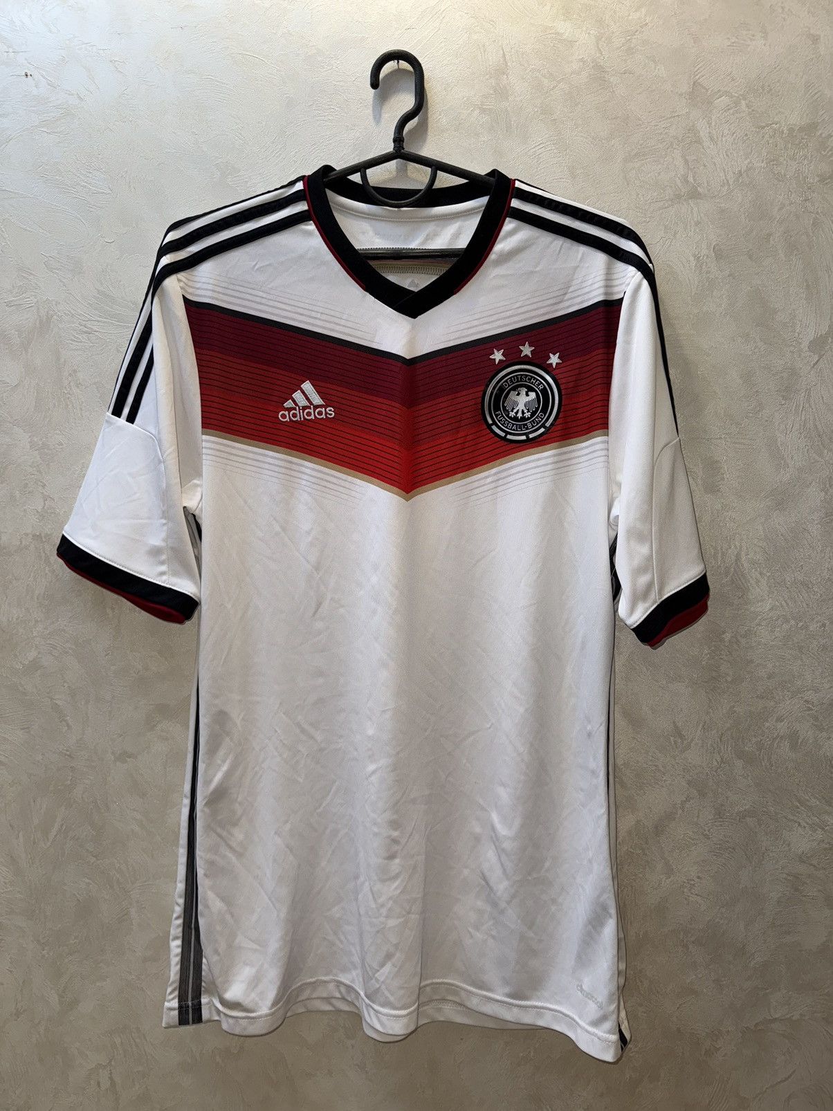 Adidas × Vintage Adidas GERMANY 2014 2015 HOME SHIRT FOOTBALL SOCCER JERSEY Size US L / EU 52-54 / 3 - 1 Thumbnail