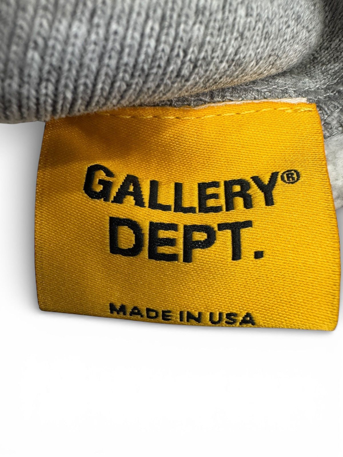 Gallery Dept. Gallery Dept Gray Logo Hoodie Size US S / EU 44-46 / 1 - 3 Thumbnail