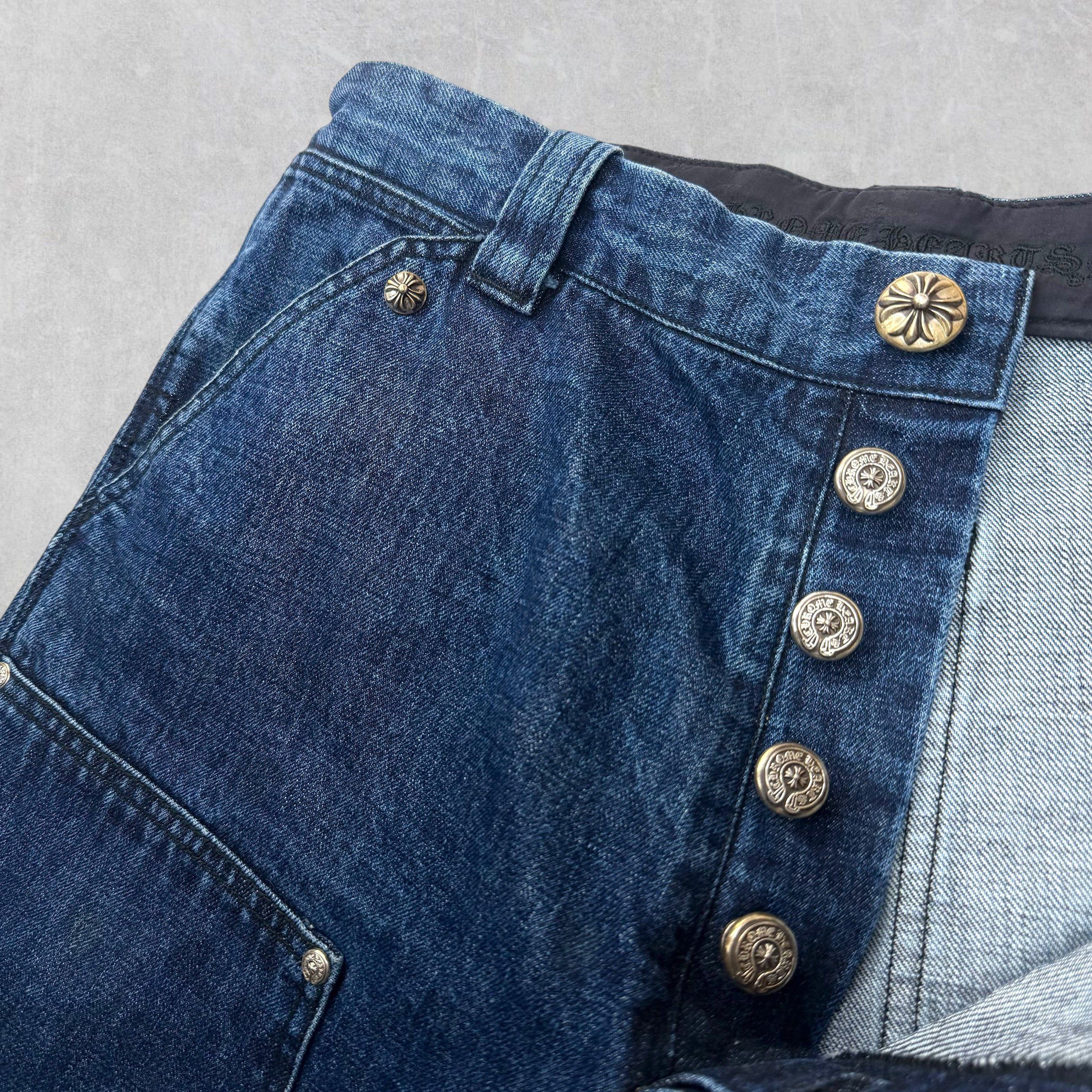 Chrome Hearts Chrome Hearts Denim Carpenter Shorts 33 Size US 33 - 4 Thumbnail