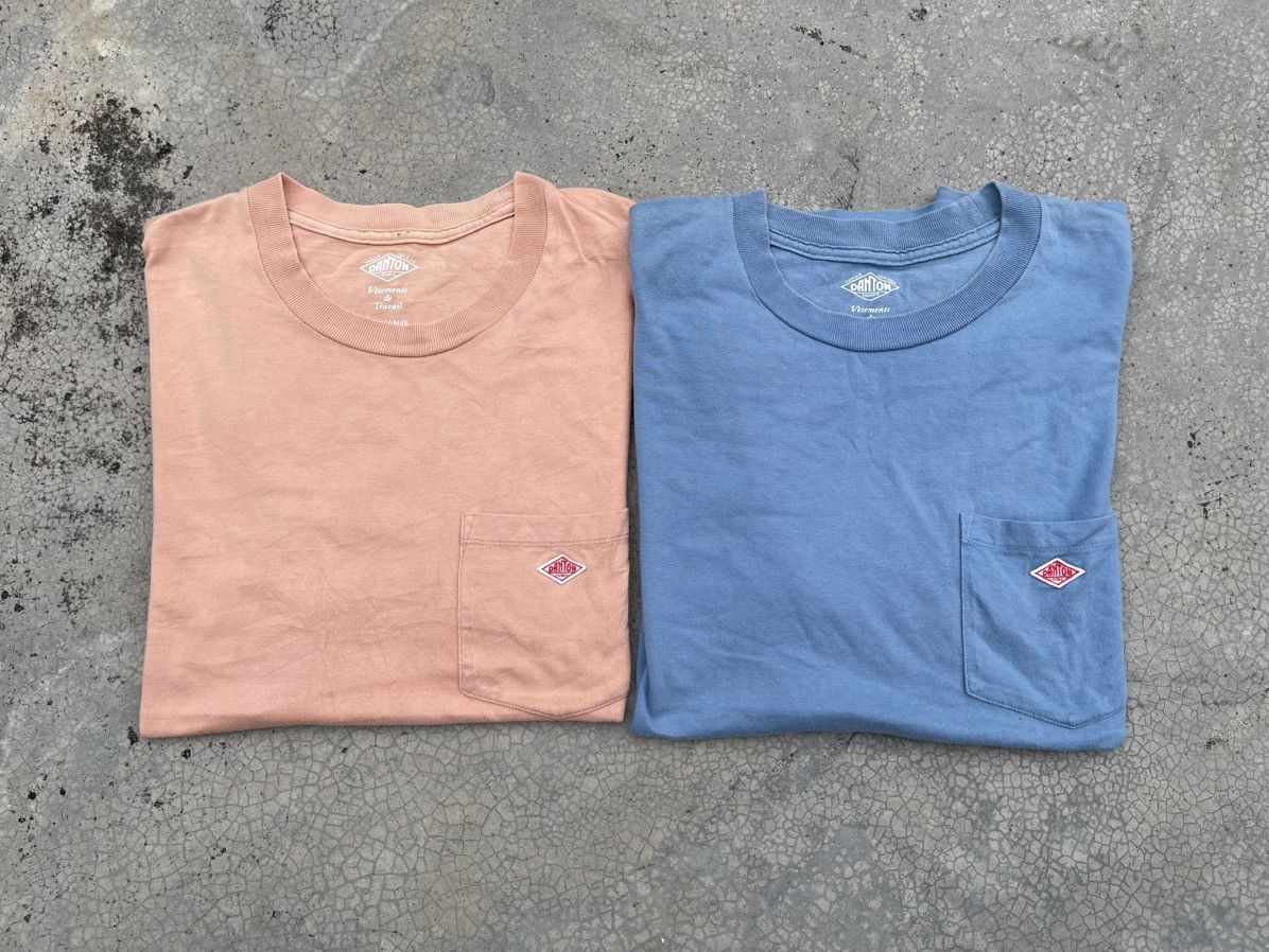 Beams Plus × Danton × Japanese Brand Steals 🔥 Danton x Beams T shirt Pocket Medium Size US M / EU 48-50 / 2 - 1 Thumbnail