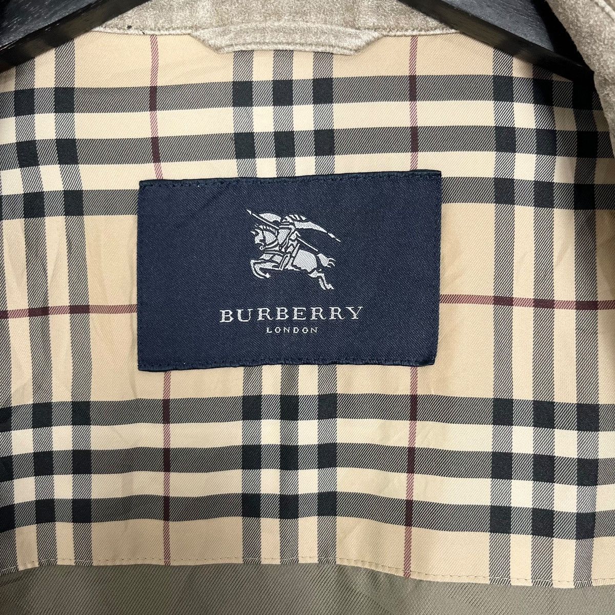 Burberry Burberry Suede Leather Jacket Size US M / EU 48-50 / 2 - 8 Thumbnail