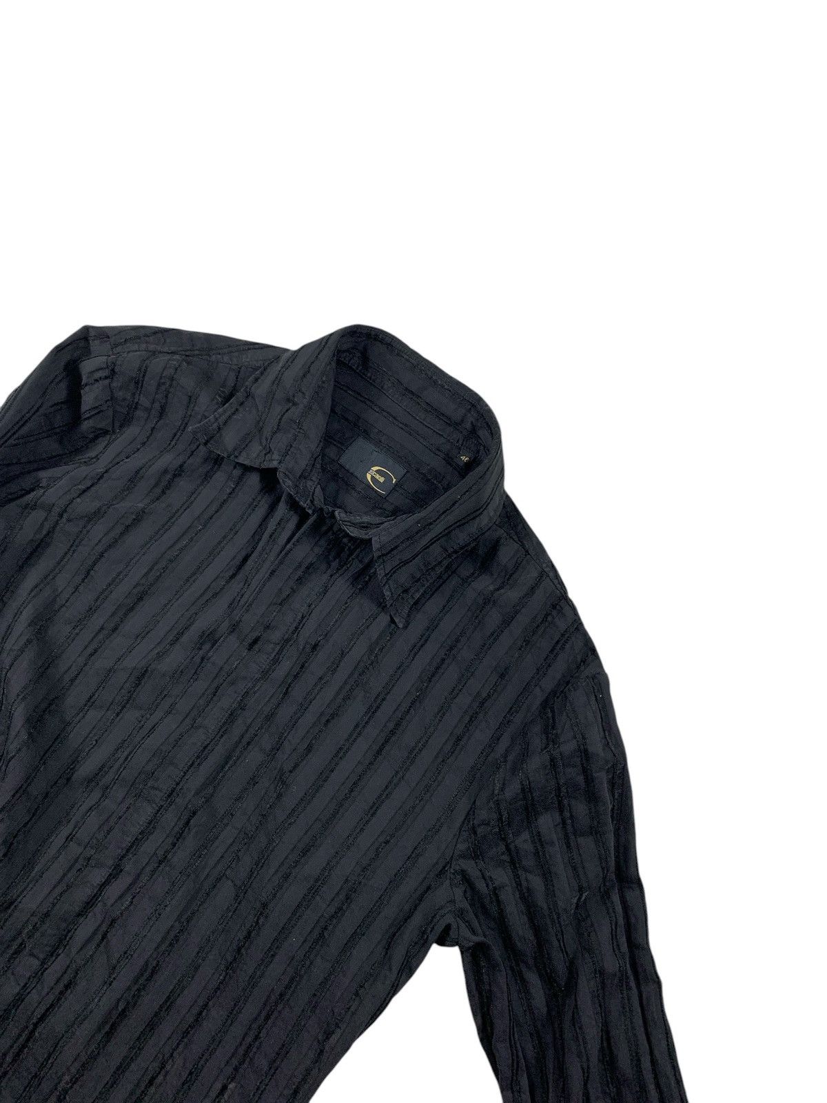 Just Cavalli Just Cavali Linen Button Up Shirt Size L / US 10 / IT 46 - 3 Thumbnail