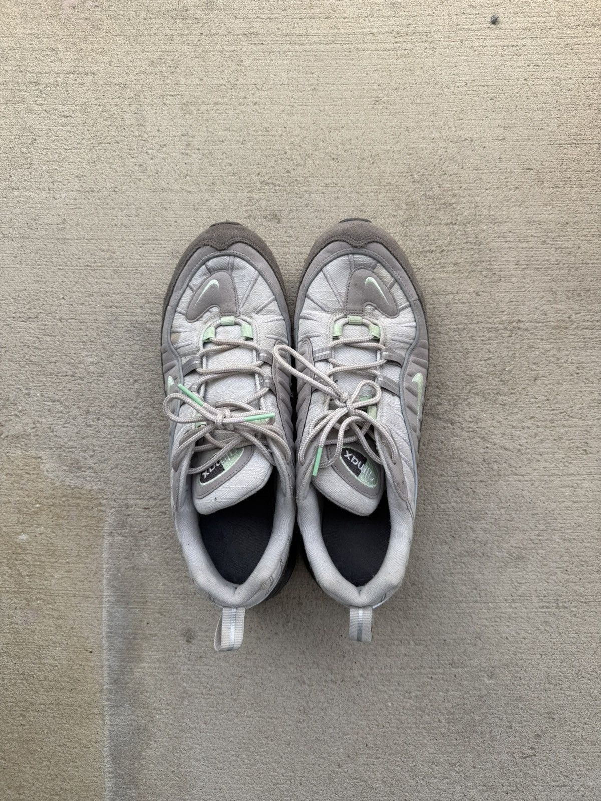 Nike Nike Air Max 98 Mint Vast Gray Size US 12 / EU 45 - 5 Thumbnail