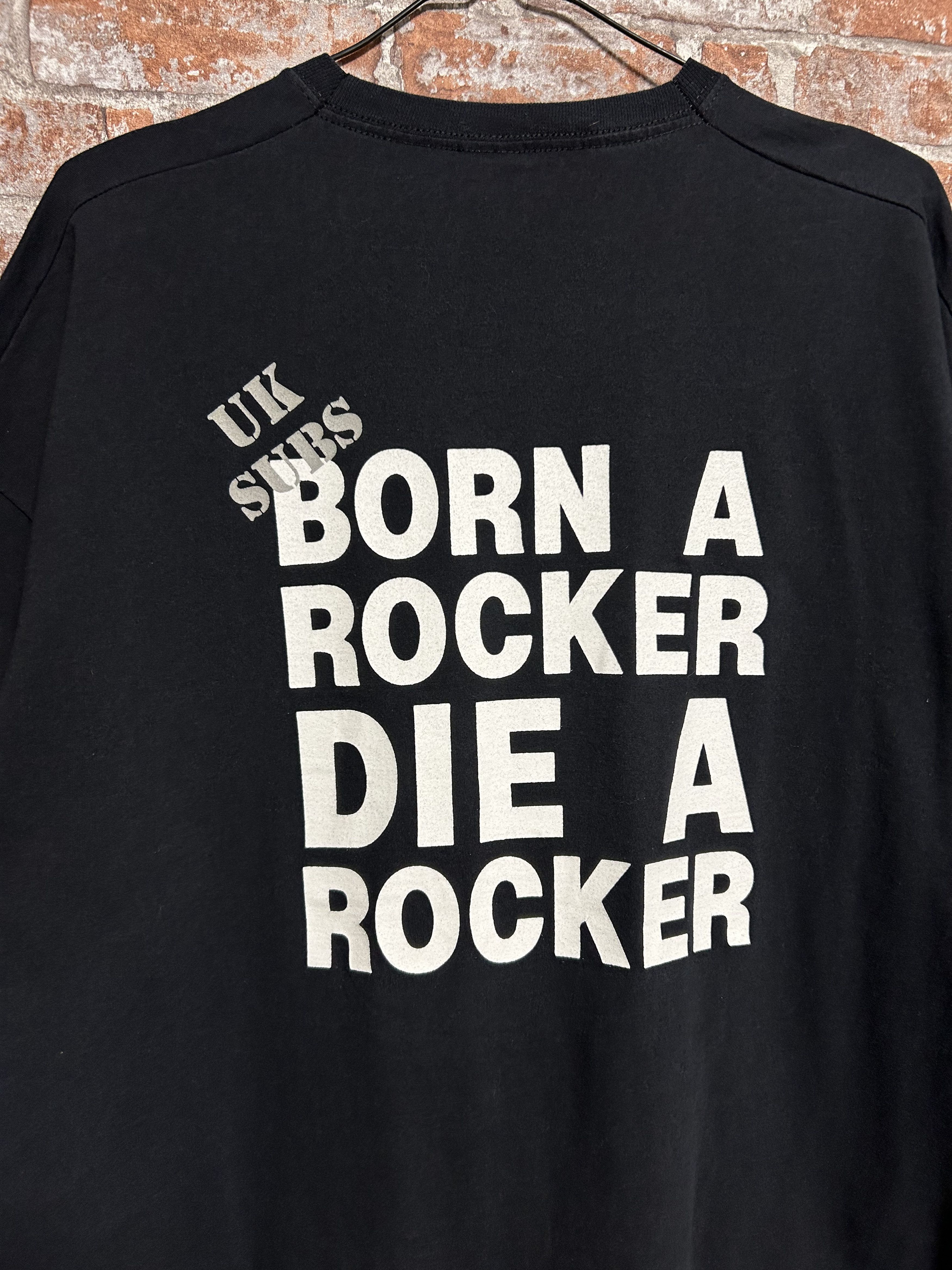 Band Tees Vintage 2011 U.K. Subs Tour Punk Rock Black T-shirt Size US XXL / EU 58 / 5 - 9 Thumbnail