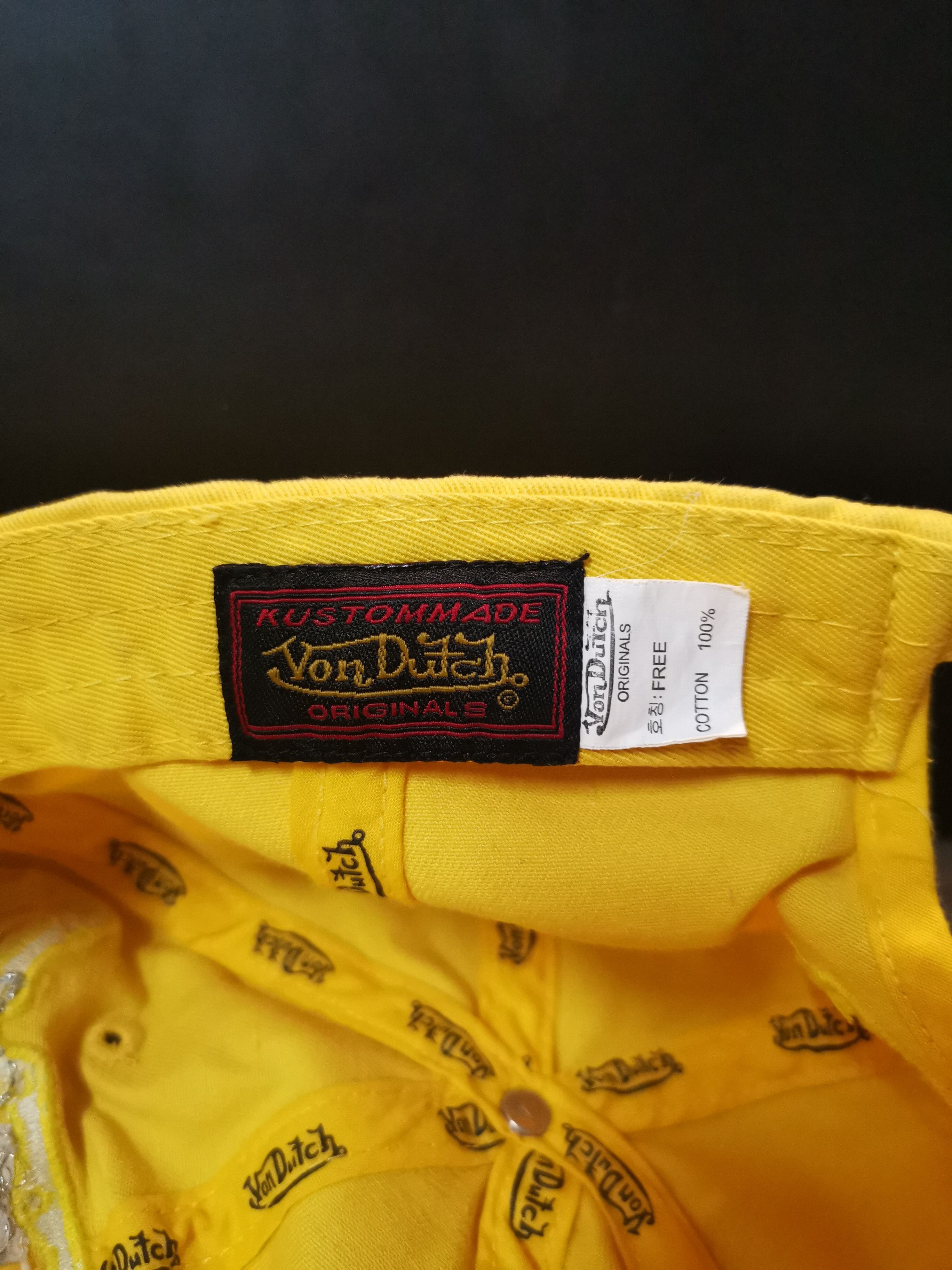 Vintage × Von Dutch Vintage Von Dutch Hats - Distressed Design Size ONE SIZE - 7 Thumbnail