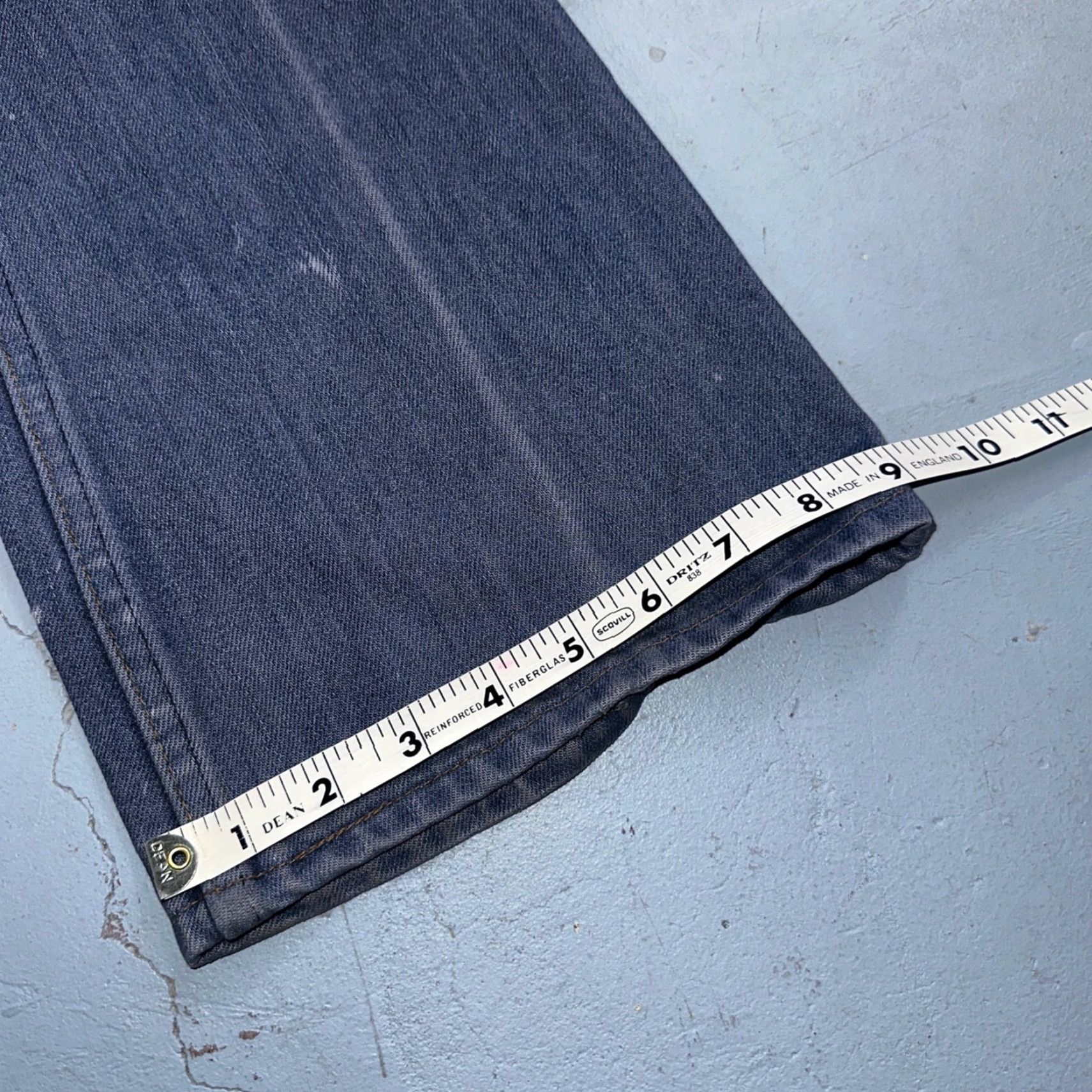 Levi's Levi's 646 Vintage 70s USA Orange Tab Bootcut Jeans 29x28 Blue Bell Bottom Cotton Denim Mens Regular 30 Inseam 30 Sleeved? Size US 30 / EU 46 - 5 Thumbnail