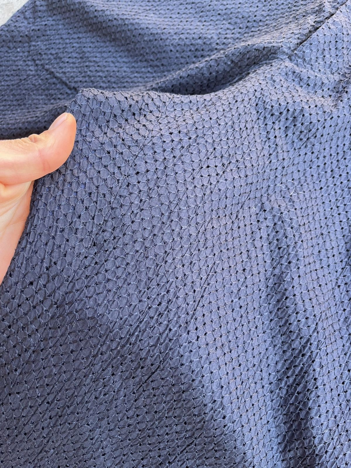 Blue Blue Japan × Japanese Brand Blue Blue Japan Japanese Mesh Mail Trousers Pants Size US 32 / EU 48 - 10 Thumbnail