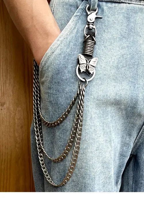 Jewelry Matsusaka x Riyo Multi Layer Rock Punk Pants Chain Size ONE SIZE - 1 Thumbnail
