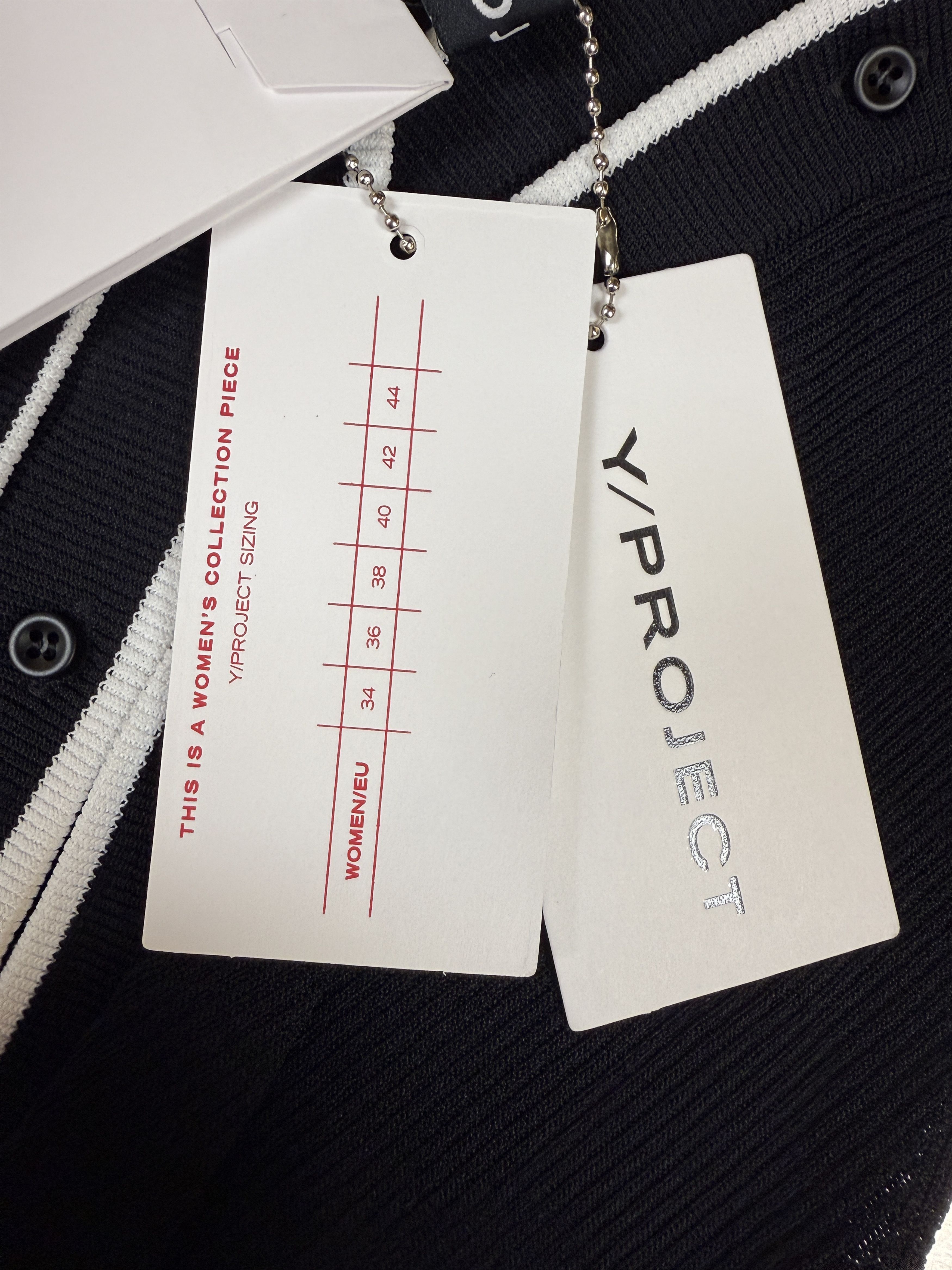 Y/Project $805 Y/Project Triple Neck Bodysuit Size XS / US 0-2 / IT 36-38 - 12 Thumbnail