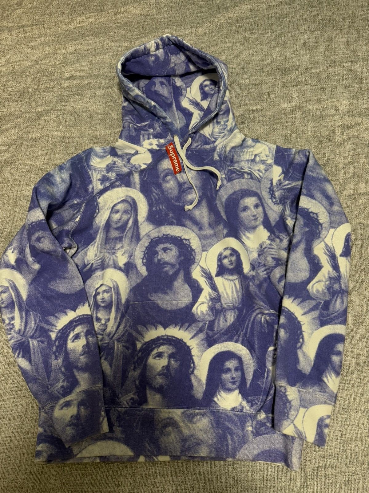 Supreme Jesus And Mary Hoodie | Grailed