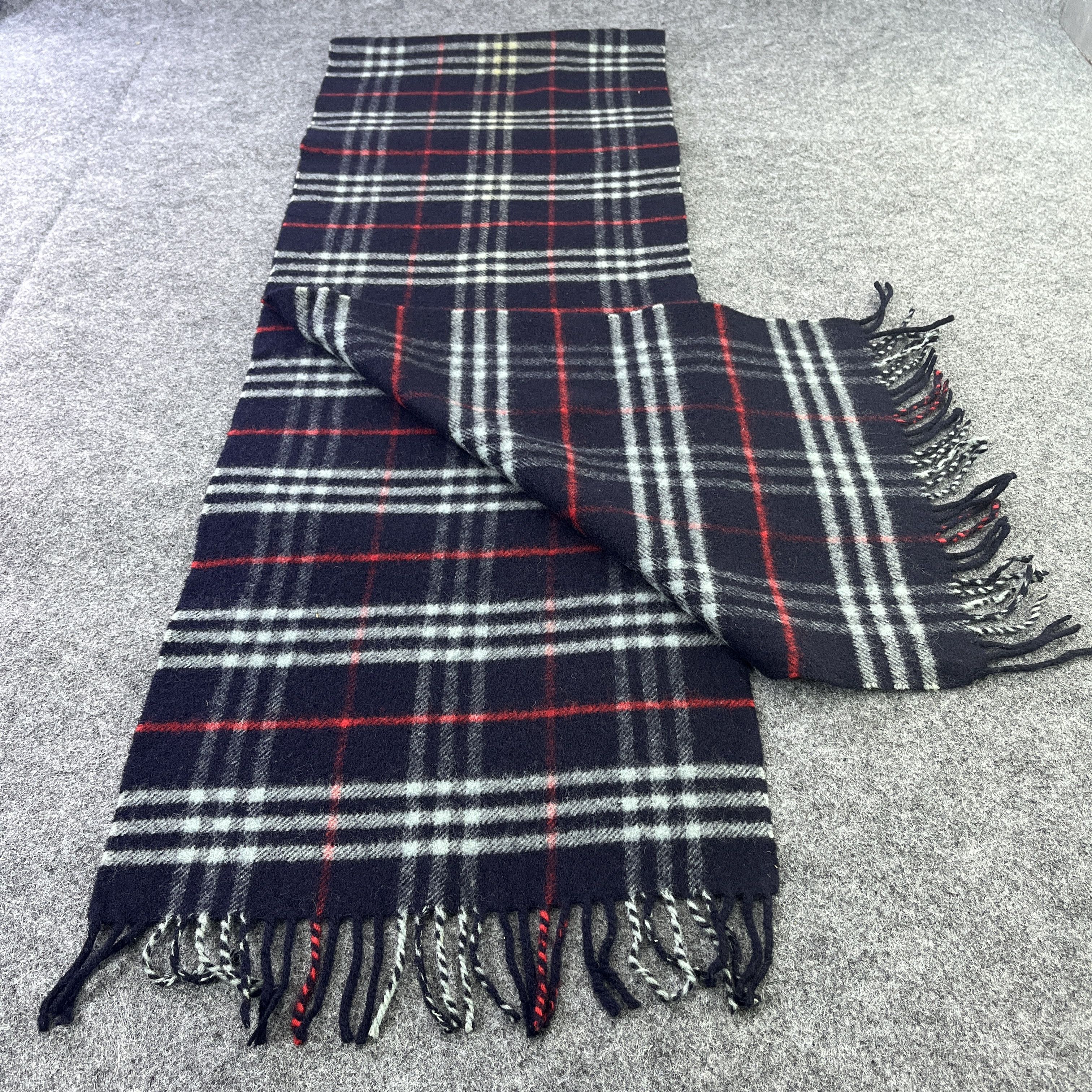 Burberry × Vintage Burberry Scarf / Muffler / Neckwear T785 Size ONE SIZE - 3 Thumbnail