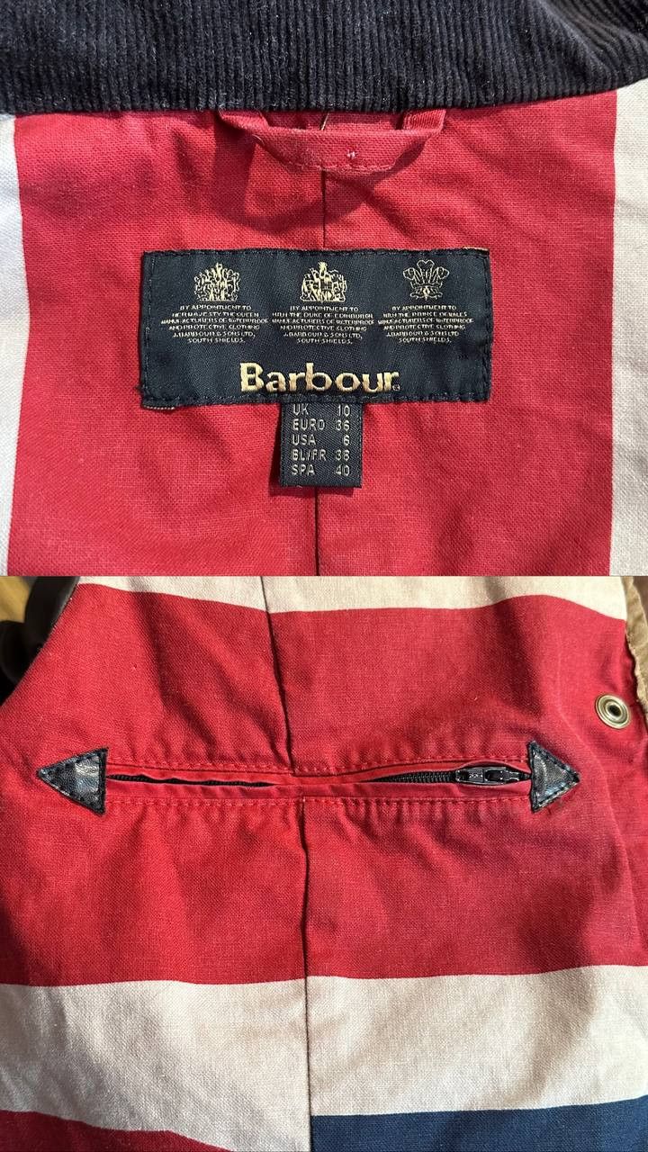 Barbour Barbour Ladies International Waxed Jacket vintage beige Size M / US 6-8 / IT 42-44 - 11 Thumbnail