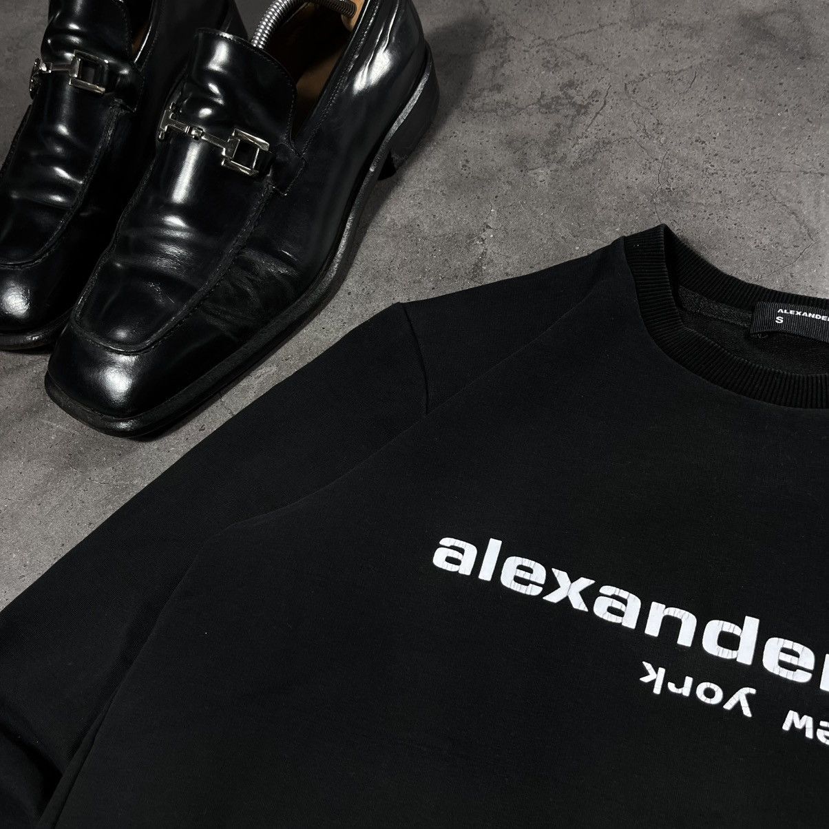 Alexander Wang Vintage Alexander Wang New York Spellout Crewneck Sweatshirt Size US S / EU 44-46 / 1 - 7 Thumbnail