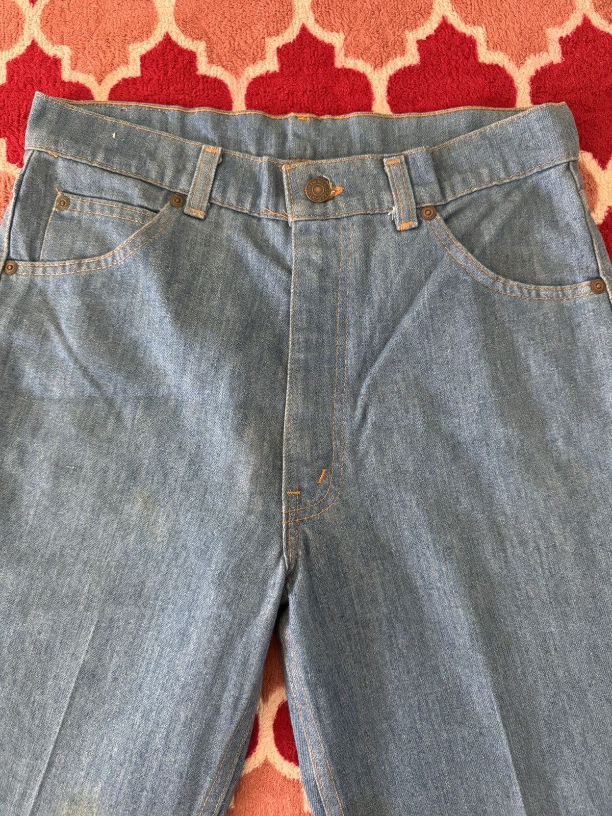 Levi's Vintage Levi's 70's Movin' On orange tab Denim Pants Size US 30 / EU 46 - 12 Thumbnail