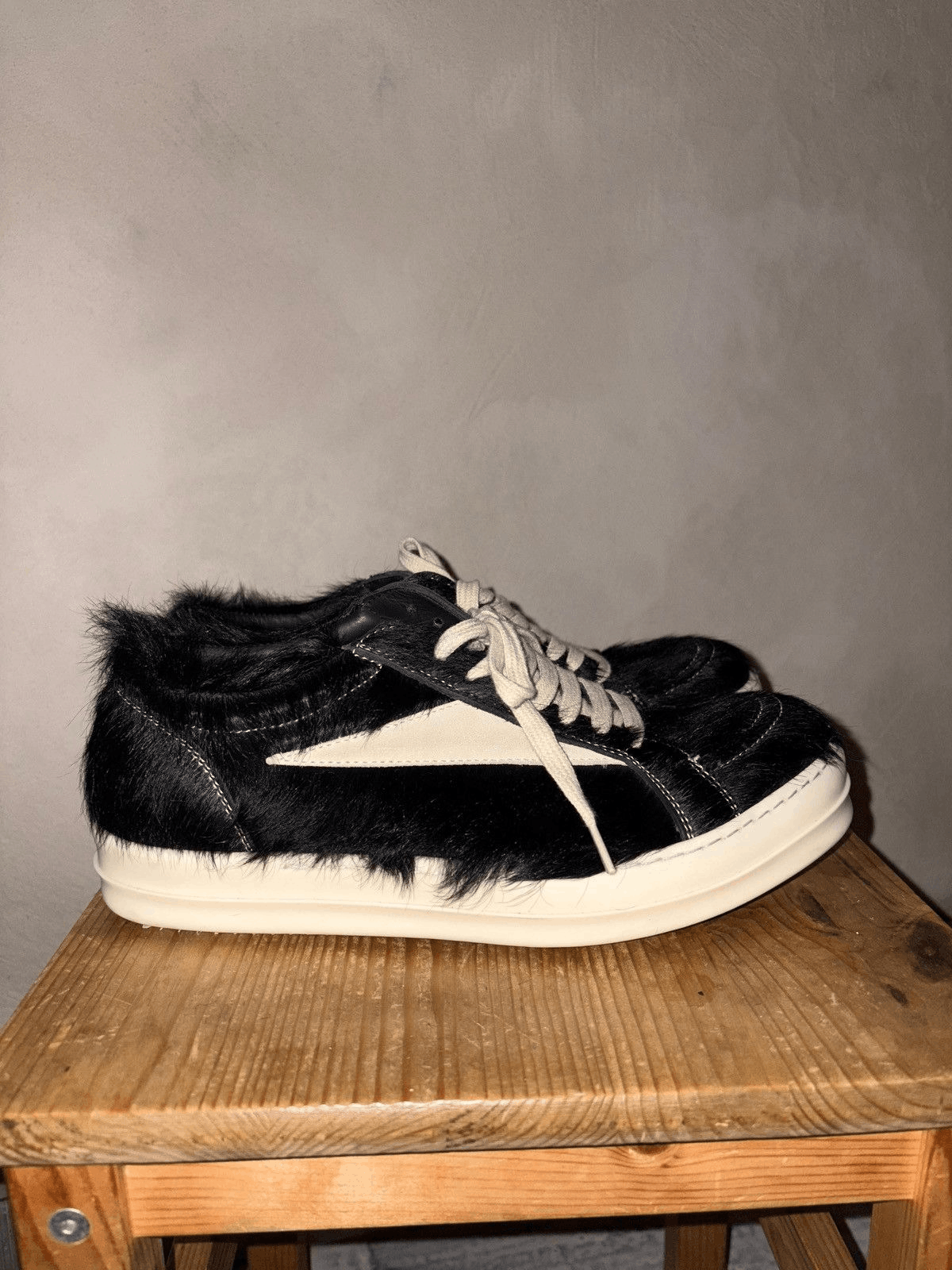 Rick Owens SS24 Lido Rick Owens Ponyhair Vintage Low Size US 9 / EU 42 - 3 Thumbnail