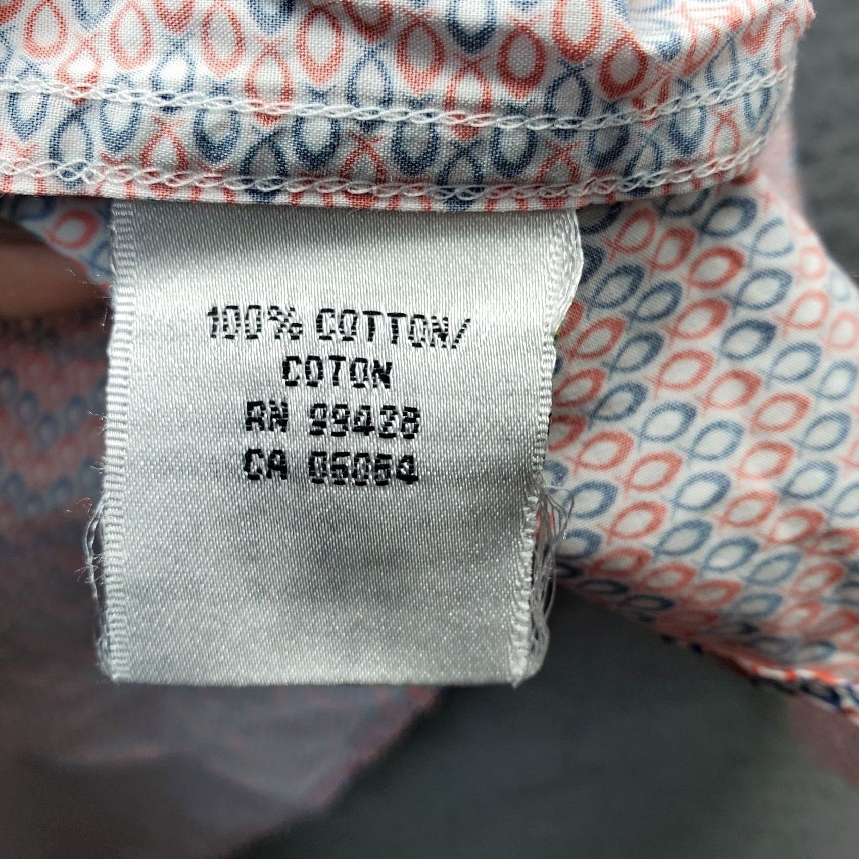 BUGATCHI Bugatchi Mens L Multi Patterned Long Sleeve Button-Up Shirt Size US L / EU 52-54 / 3 - 6 Thumbnail
