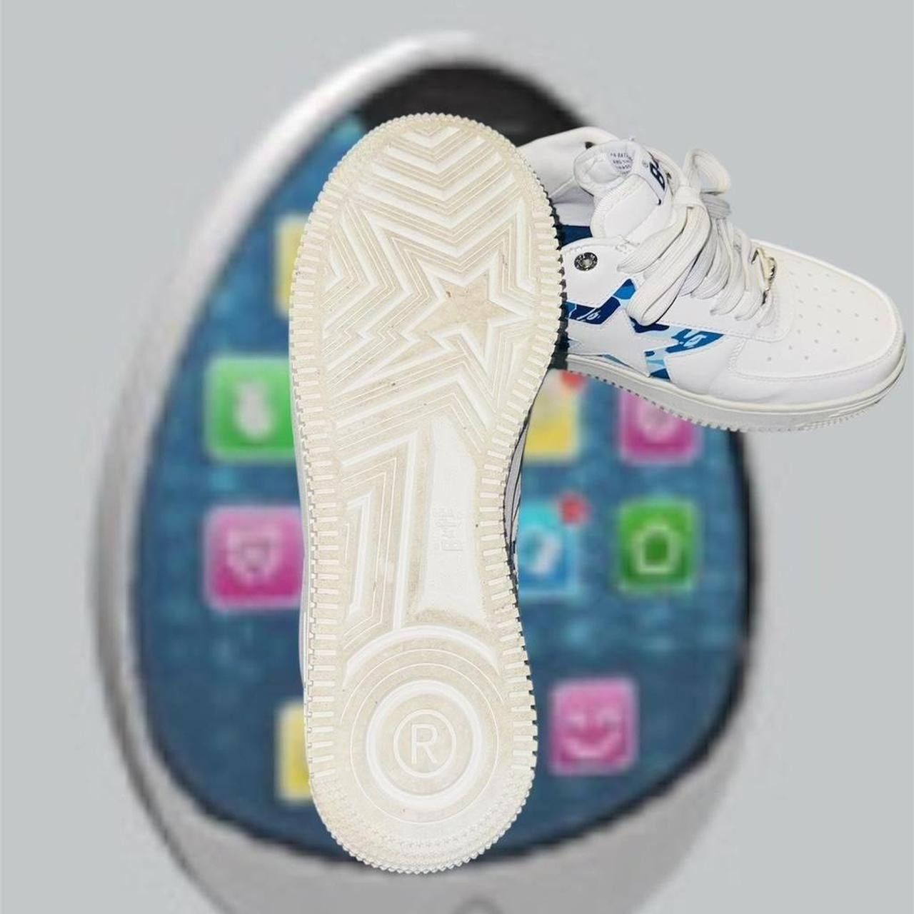 Bape Bapesta ABC Icon Shoes Size US 9.5 / EU 42-43 - 2 Thumbnail
