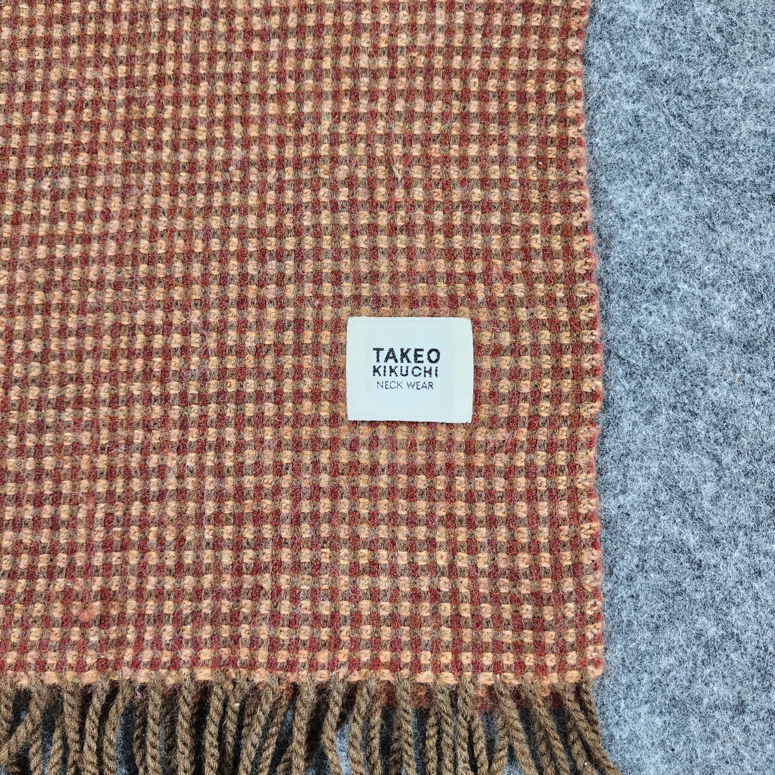 Takeo Kikuchi × Vintage Takeo Kikuchi Scarf / Muffler / Neckwear D020 Size ONE SIZE - 2 Thumbnail
