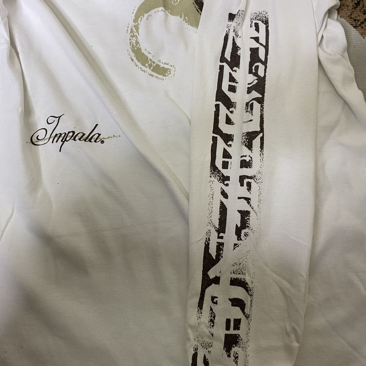 If Six Was Nine × Japanese Brand × Le Grande Bleu (L.G.B.) Impala Seditionaries Poem Cyber Gothic Punk LGB LS T Shirt Size US L / EU 52-54 / 3 - 7 Thumbnail