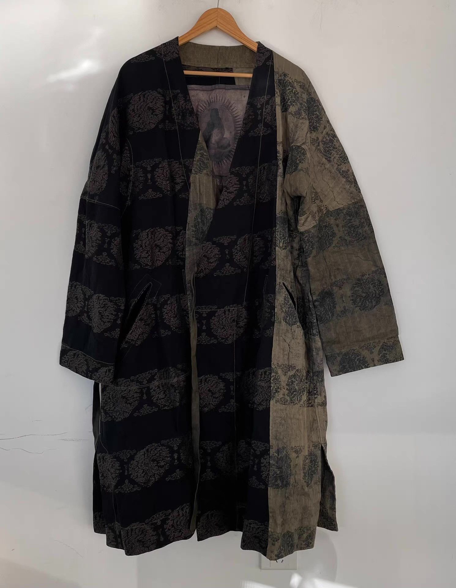 Ziggy Chen Ziggy Chen 22SS Phoenix Print Patchwork Kimono Robe Ｑ21 Size US M / EU 48-50 / 2 - 1 Thumbnail