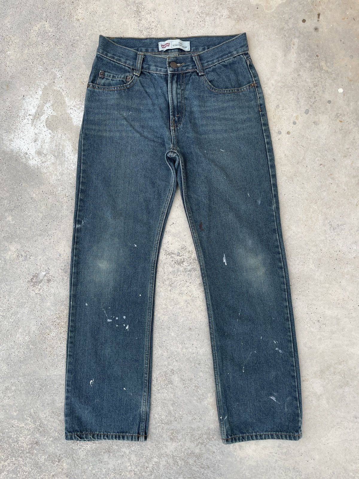 Levi's × Levi's Vintage Clothing × Vintage Vintage Y2K Levi’s Faded Blue Denim Jeans Size US 28 / EU 44 - 1 Thumbnail