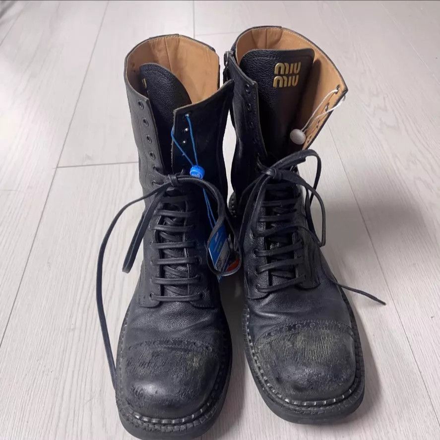 Miu Miu MIU MIU 95 New boots 38.5 Size US 8 / IT 38 - 3 Thumbnail