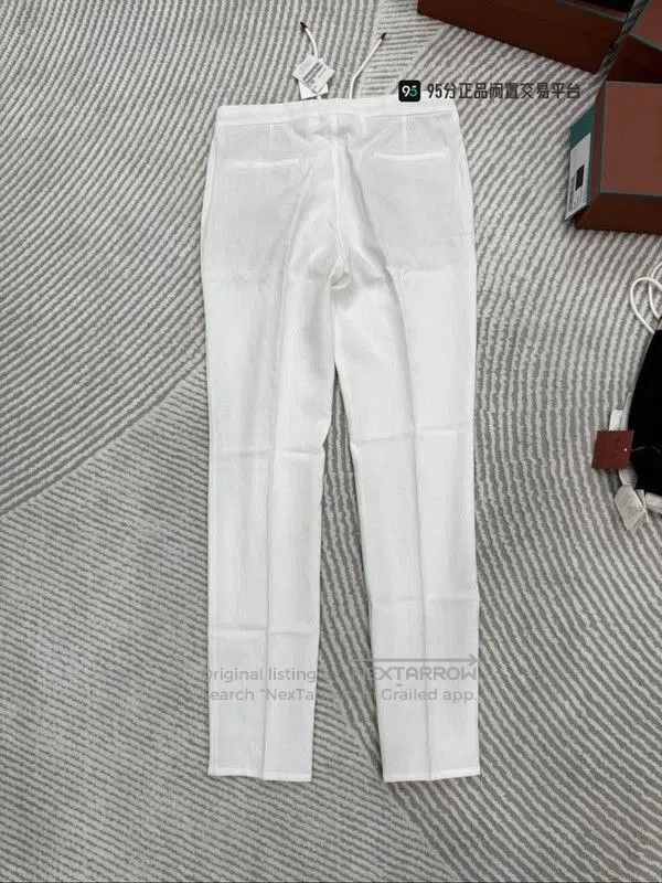 Brunello Cucinelli Brunello Cucinelli SS23 Men's White Casual Pants. Size US 30 / EU 46 - 5 Thumbnail